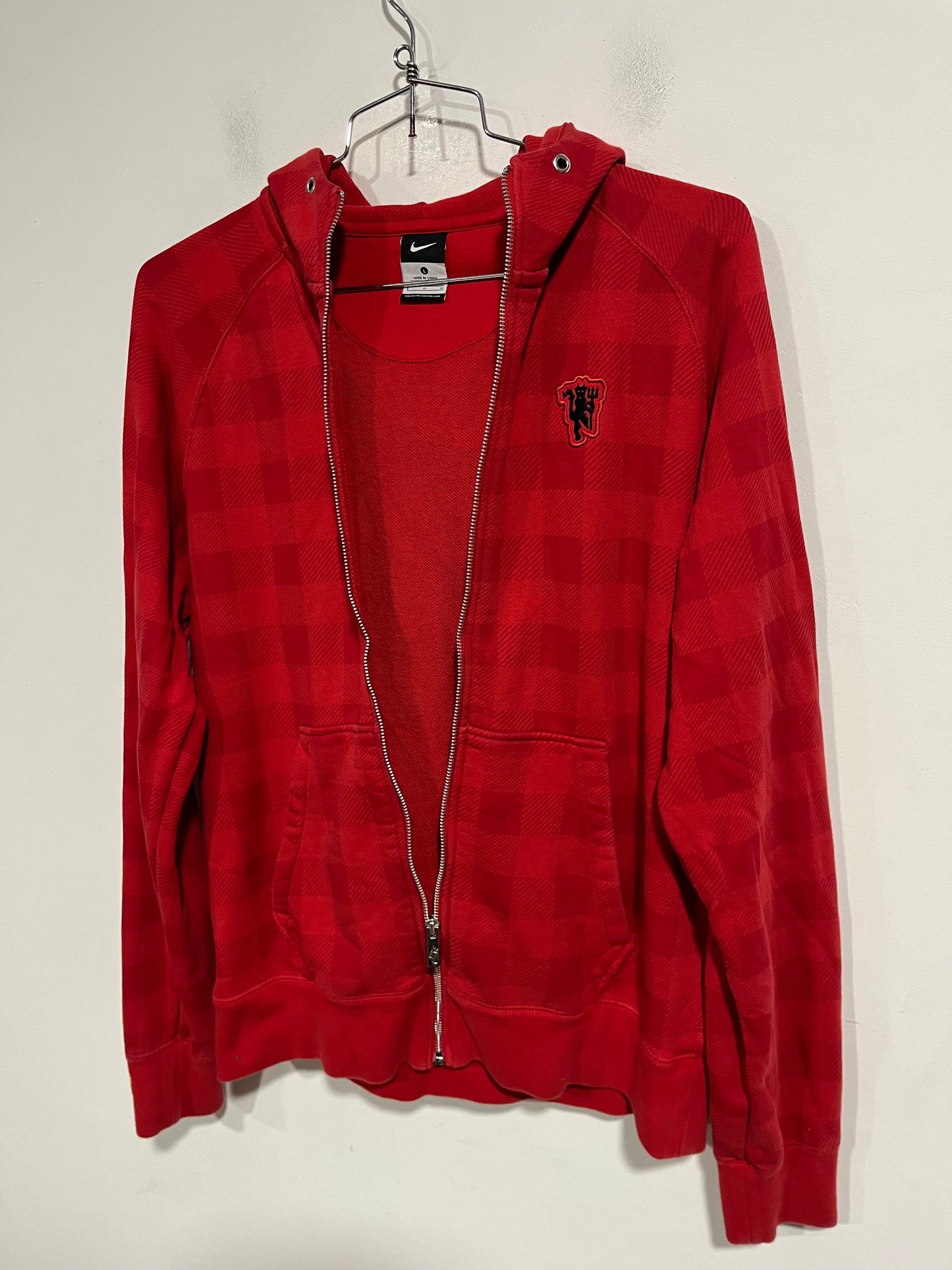 Felpa con zip Nike Manchester United (G808)