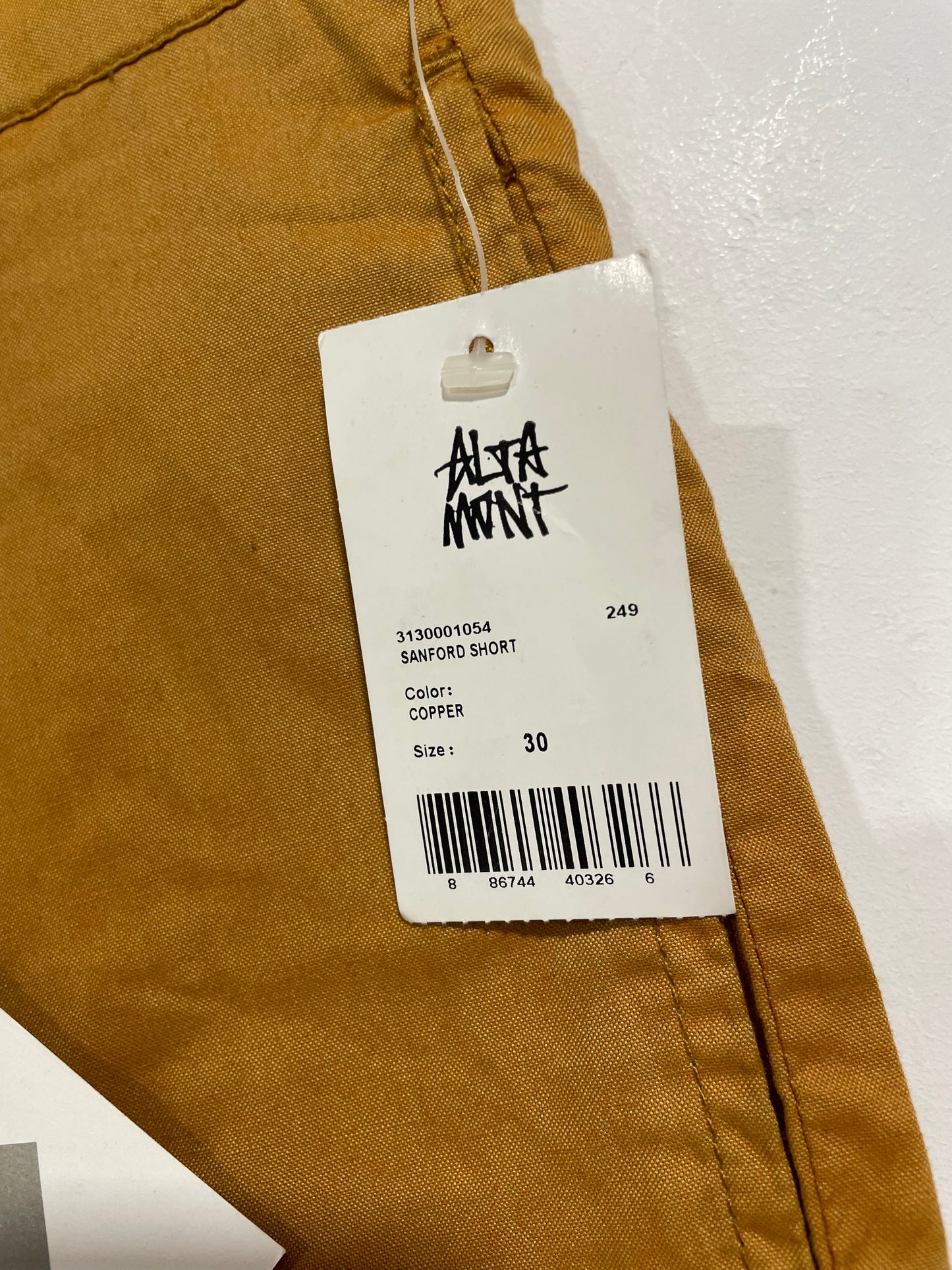 Shorts skate Altamont nuovo con cartellino (D719)