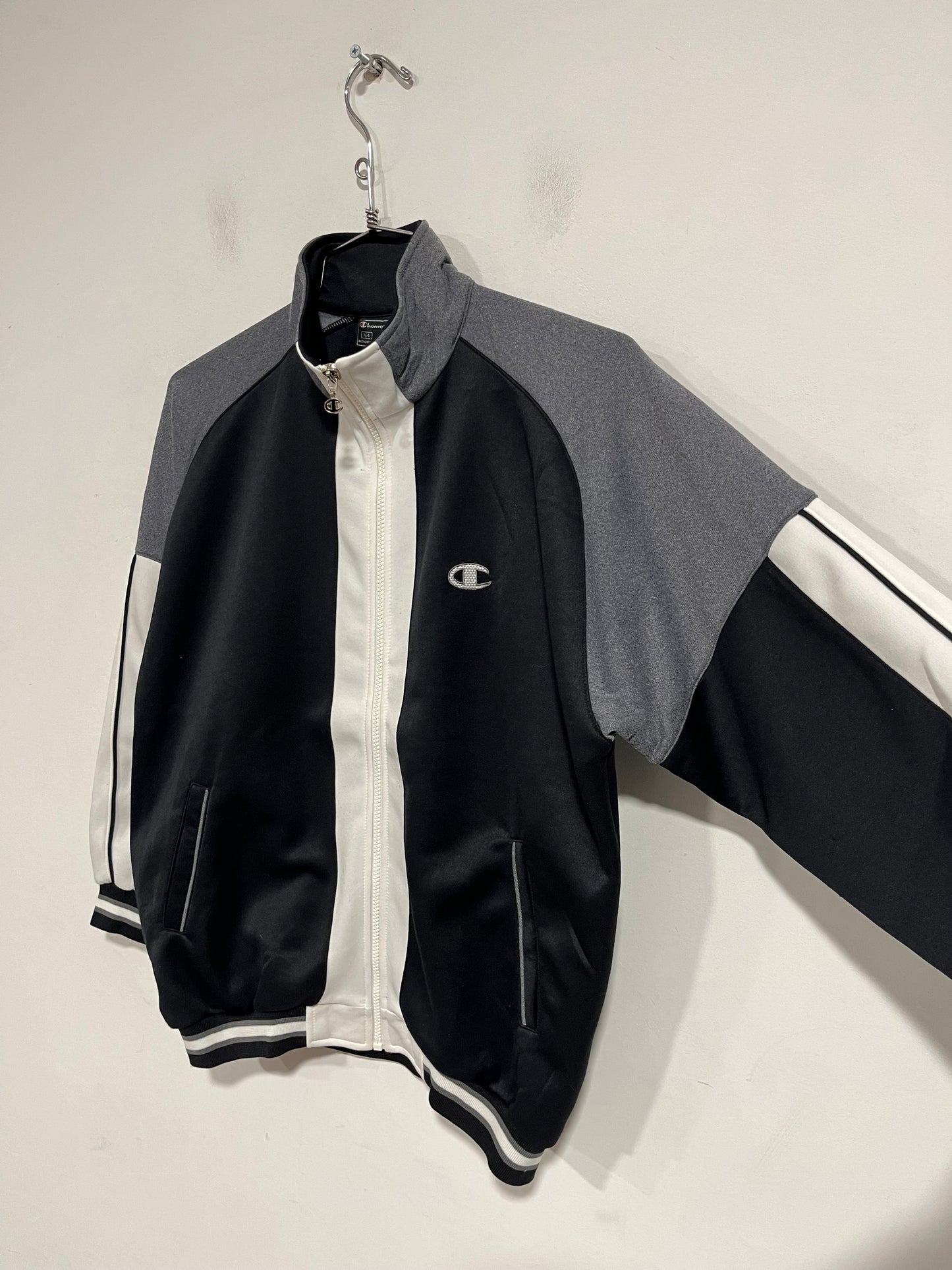 Felpa con zip Champion USA anni 90 (G247)