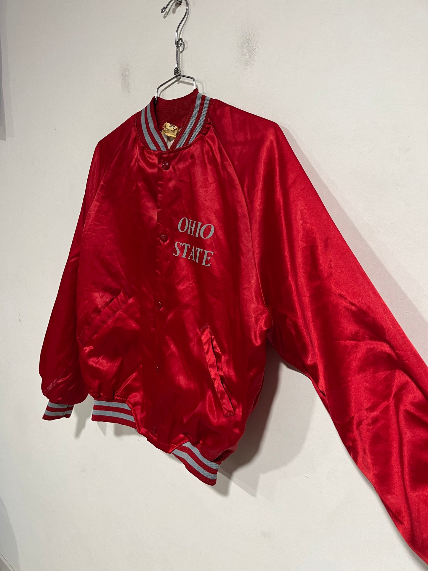 Raro bomber jacket primaverile Chalk Line NCAA Ohio State (G107)