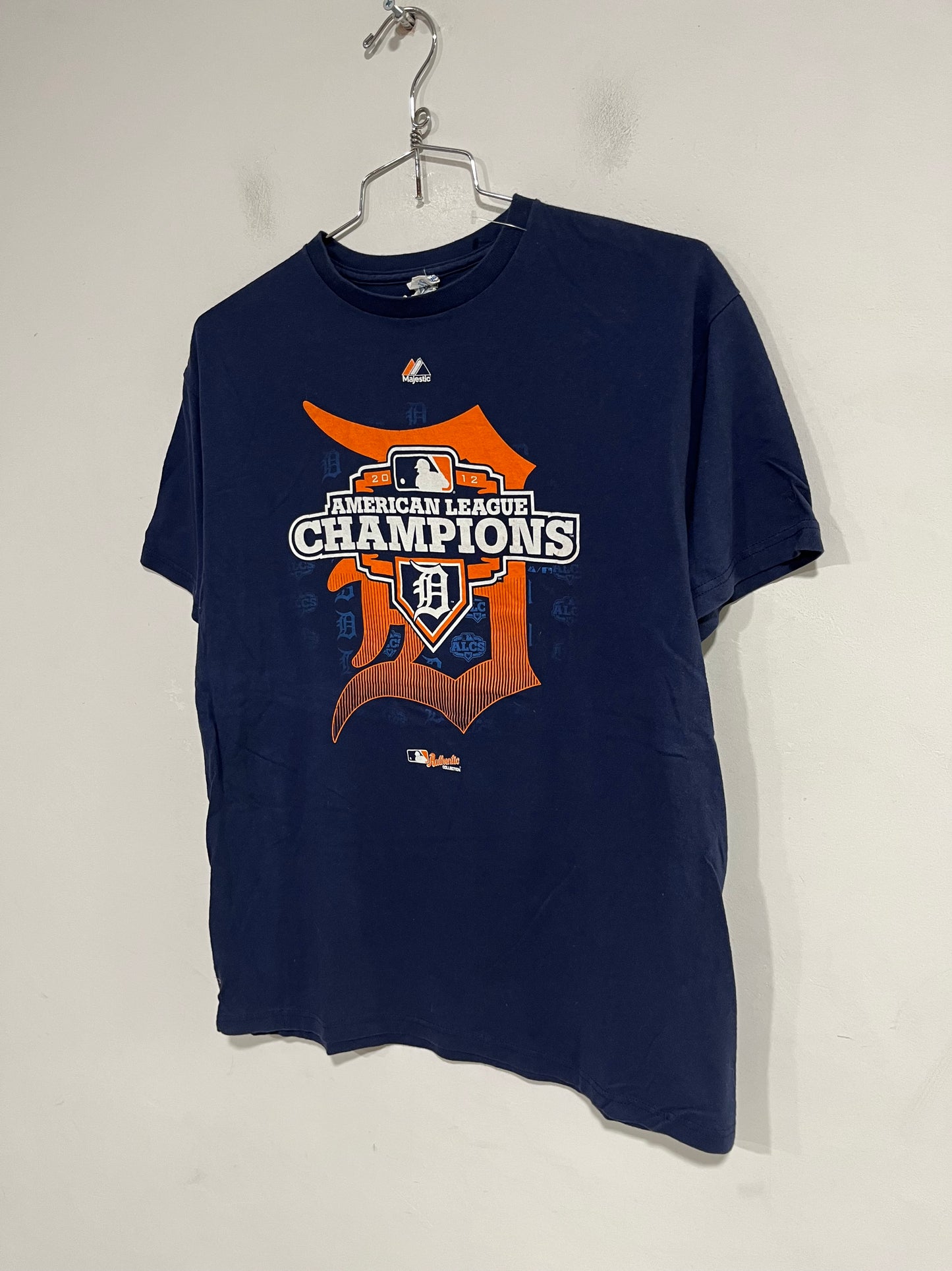 T shirt Majestic celebrativa baseball Detroit Tigers (G567)