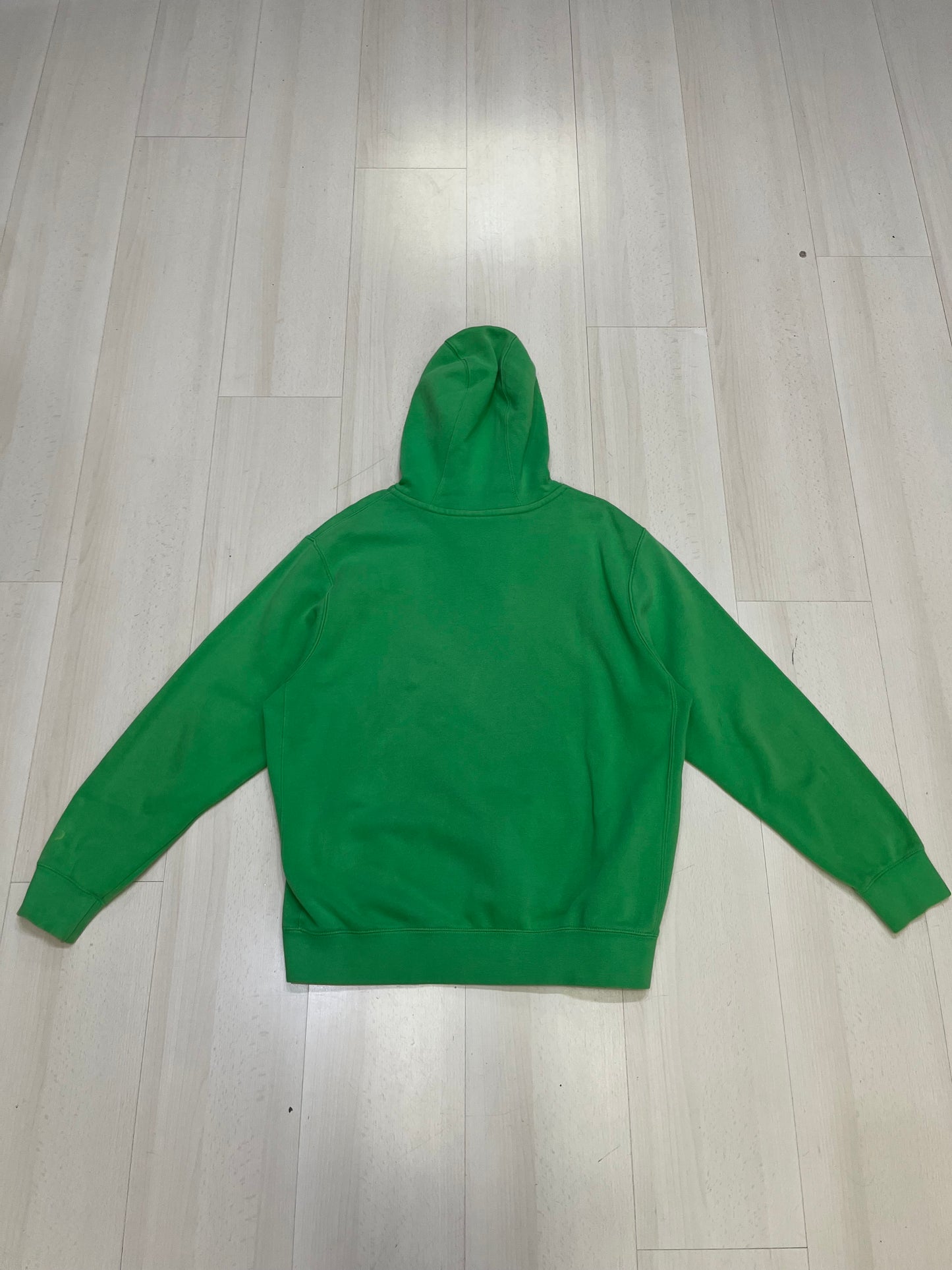 Felpa Nike small Logo verde (G590)
