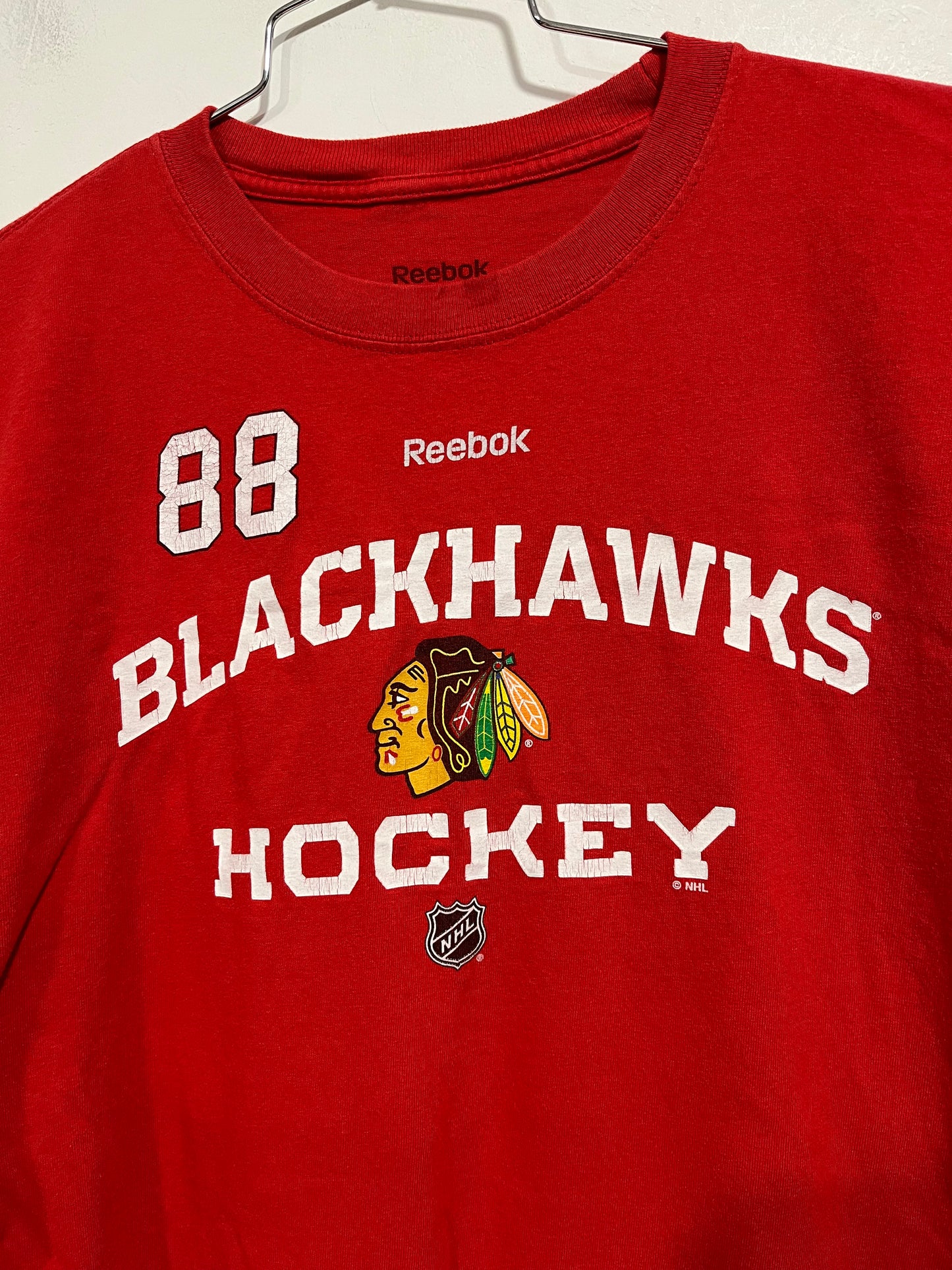 T shirt NHL Reebok Chicago Blackhawks (G148)