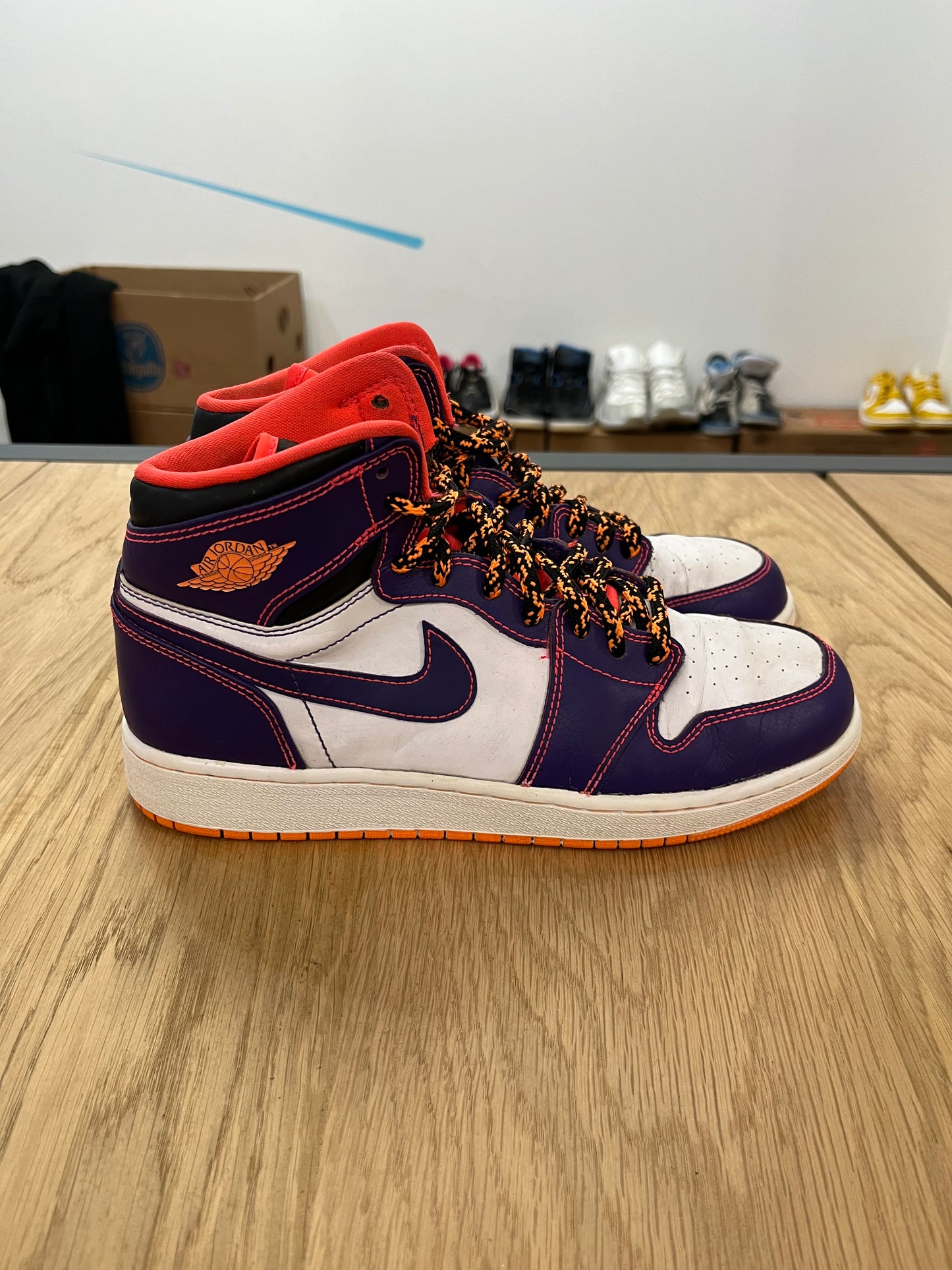 Jordan 1 high retro gs Taz 2014 (F888)