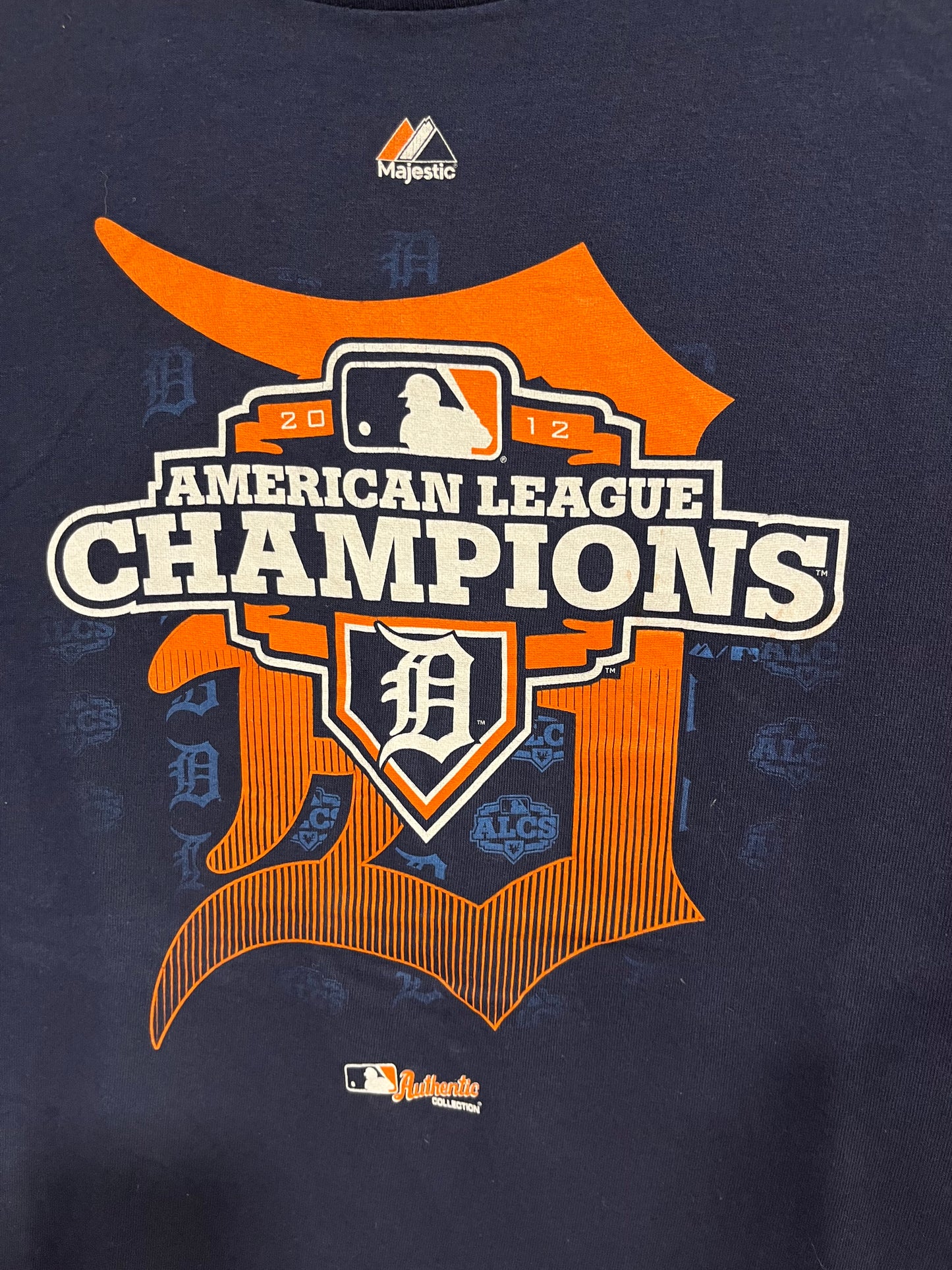 T shirt Majestic celebrativa baseball Detroit Tigers (G567)