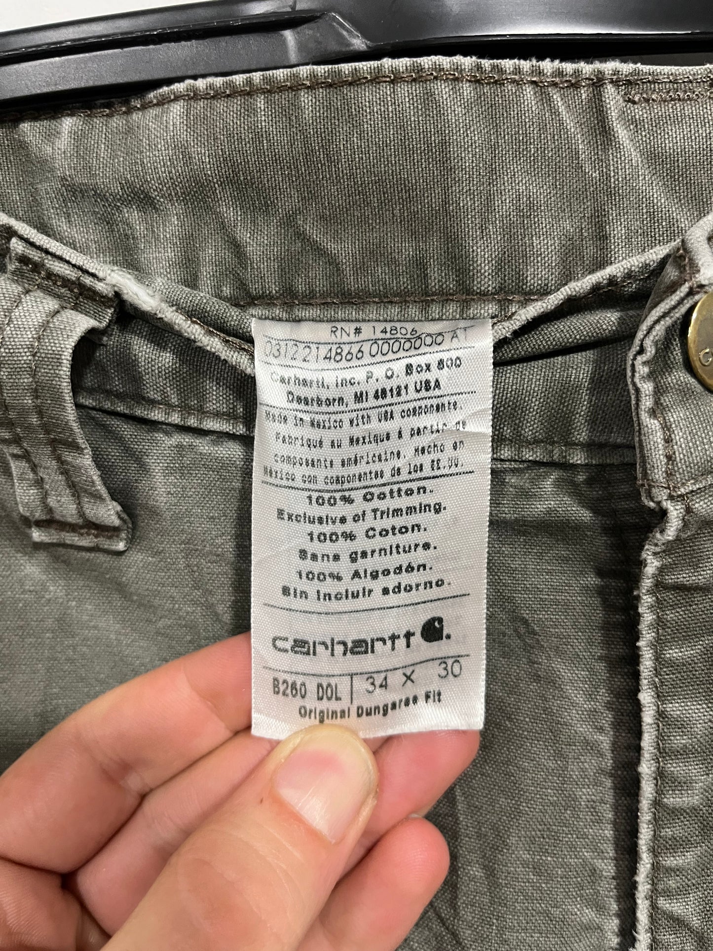 Pants Carhartt workwear from USA (H149)