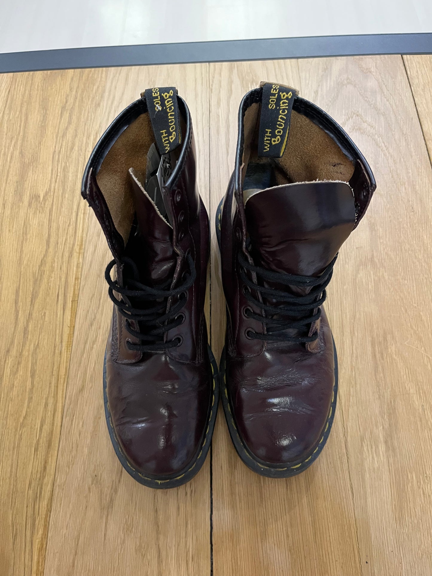 Stivaletti DR martens bordeaux (G664)