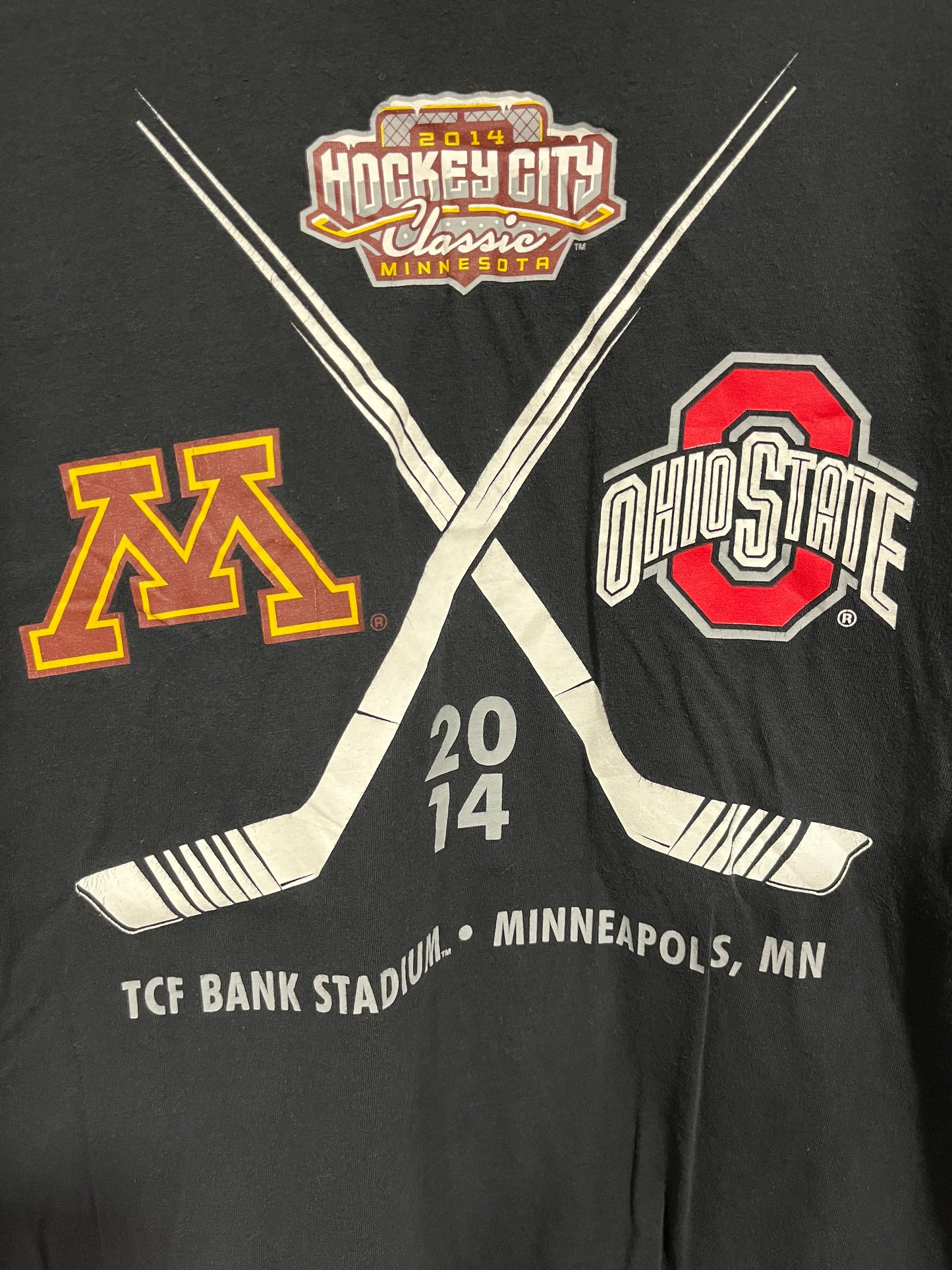 Rara t shirt celebrativa Nike hockey ncaa (G150)