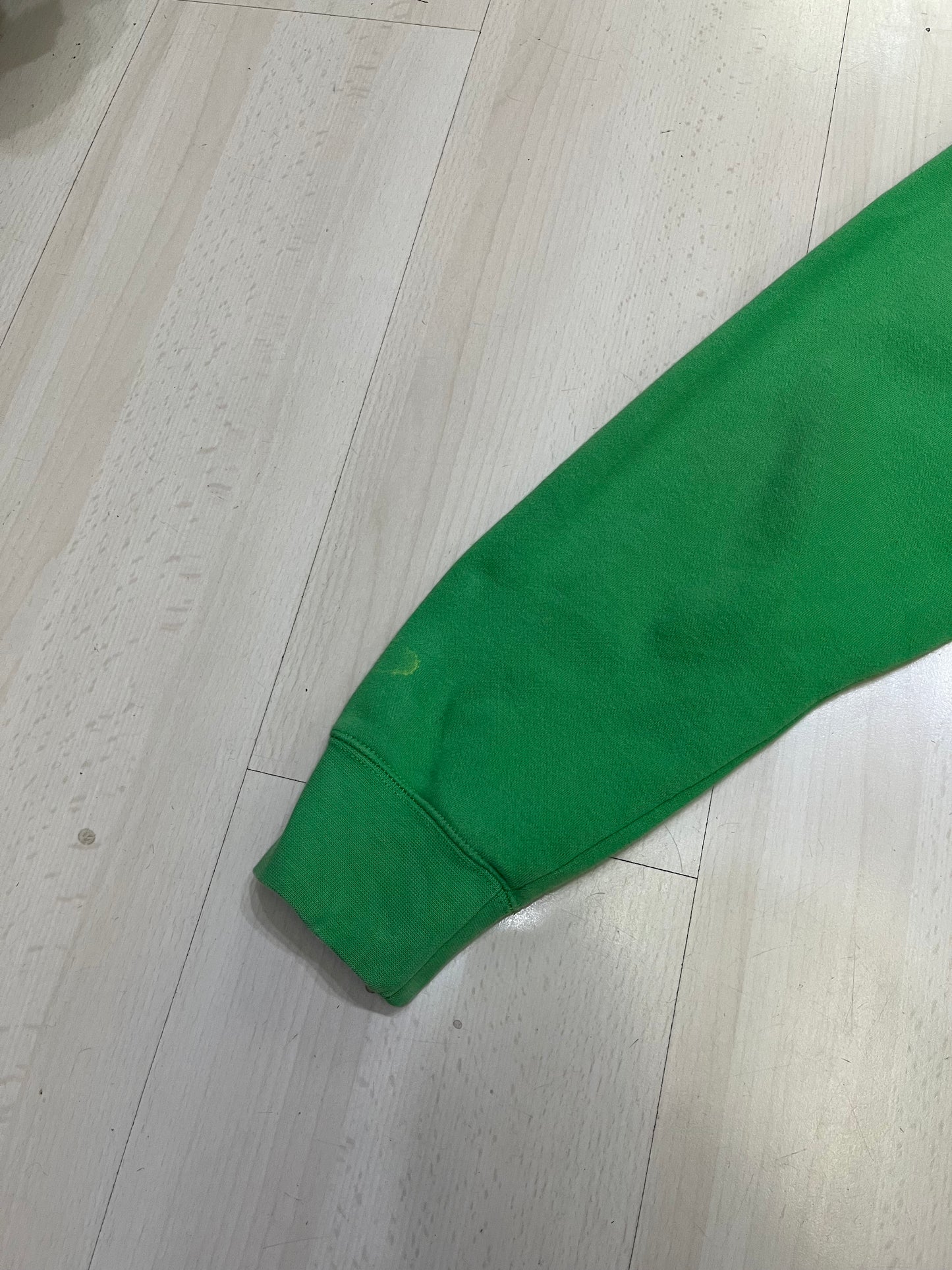 Felpa Nike small Logo verde (G590)