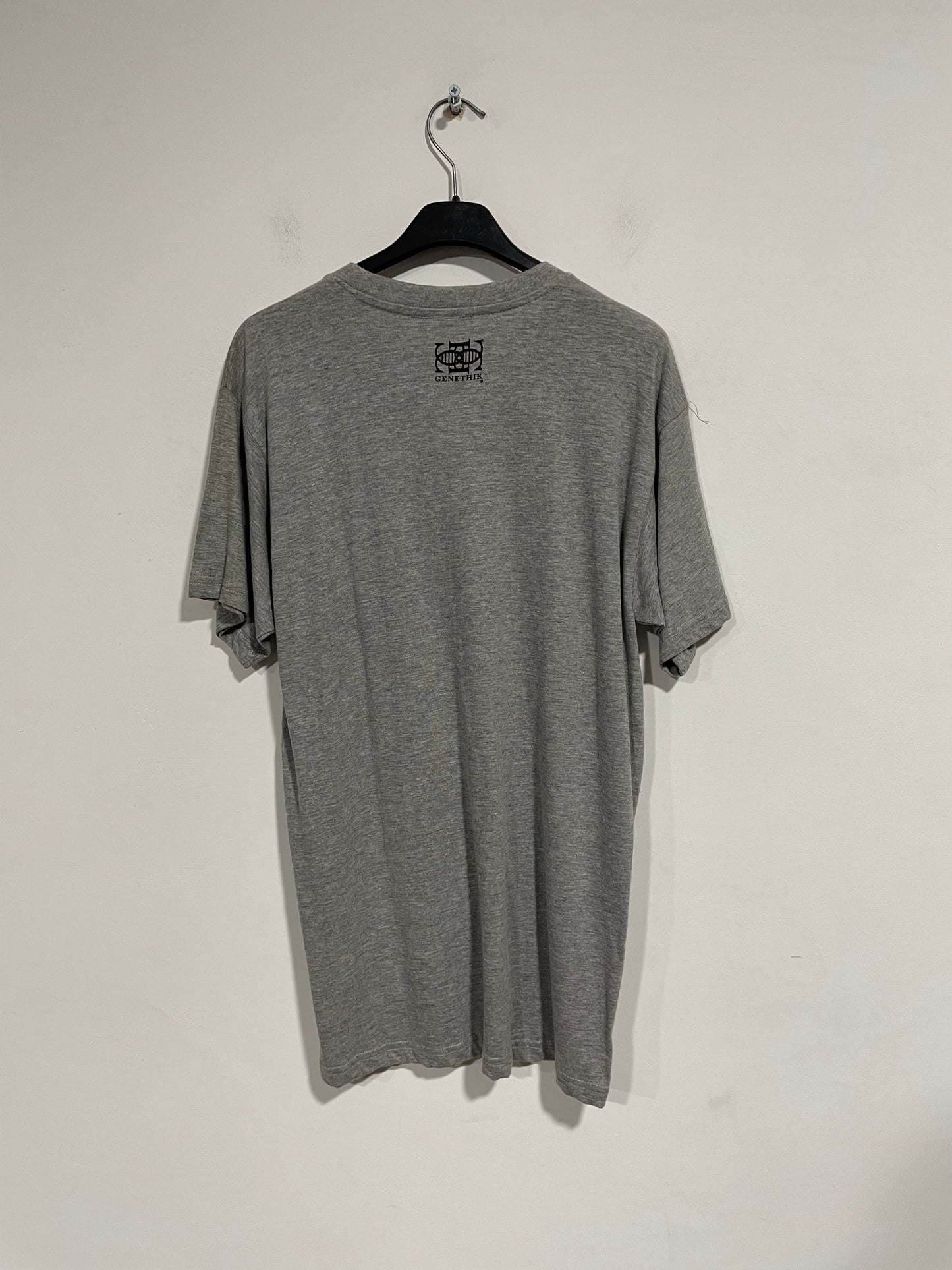 T shirt Genethik Gufo grigio chiaro