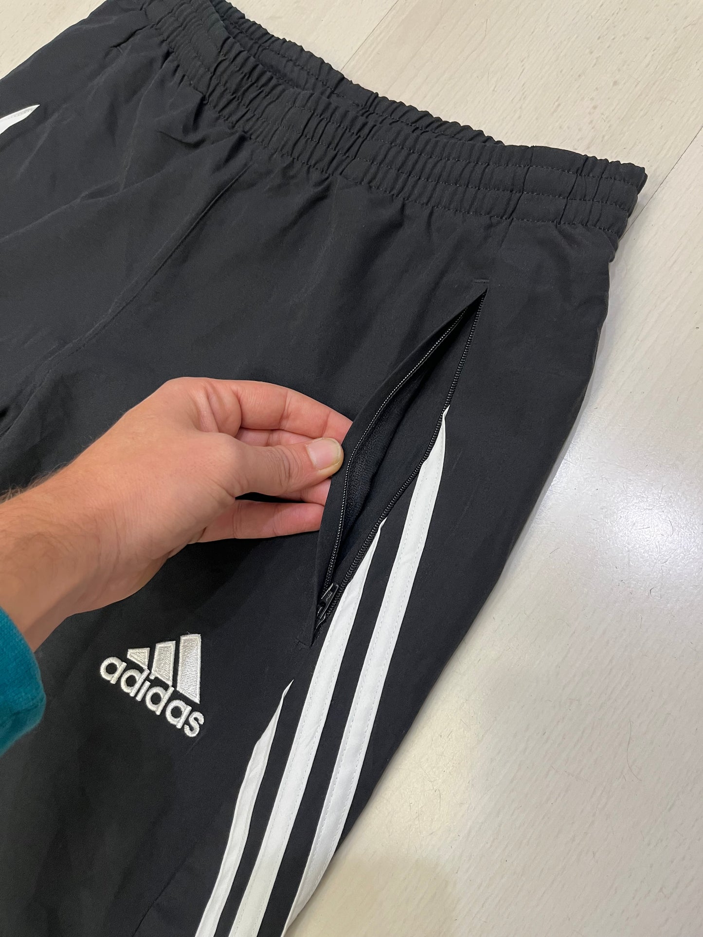 Pantalone Tuta Adidas vintage nero (G600)