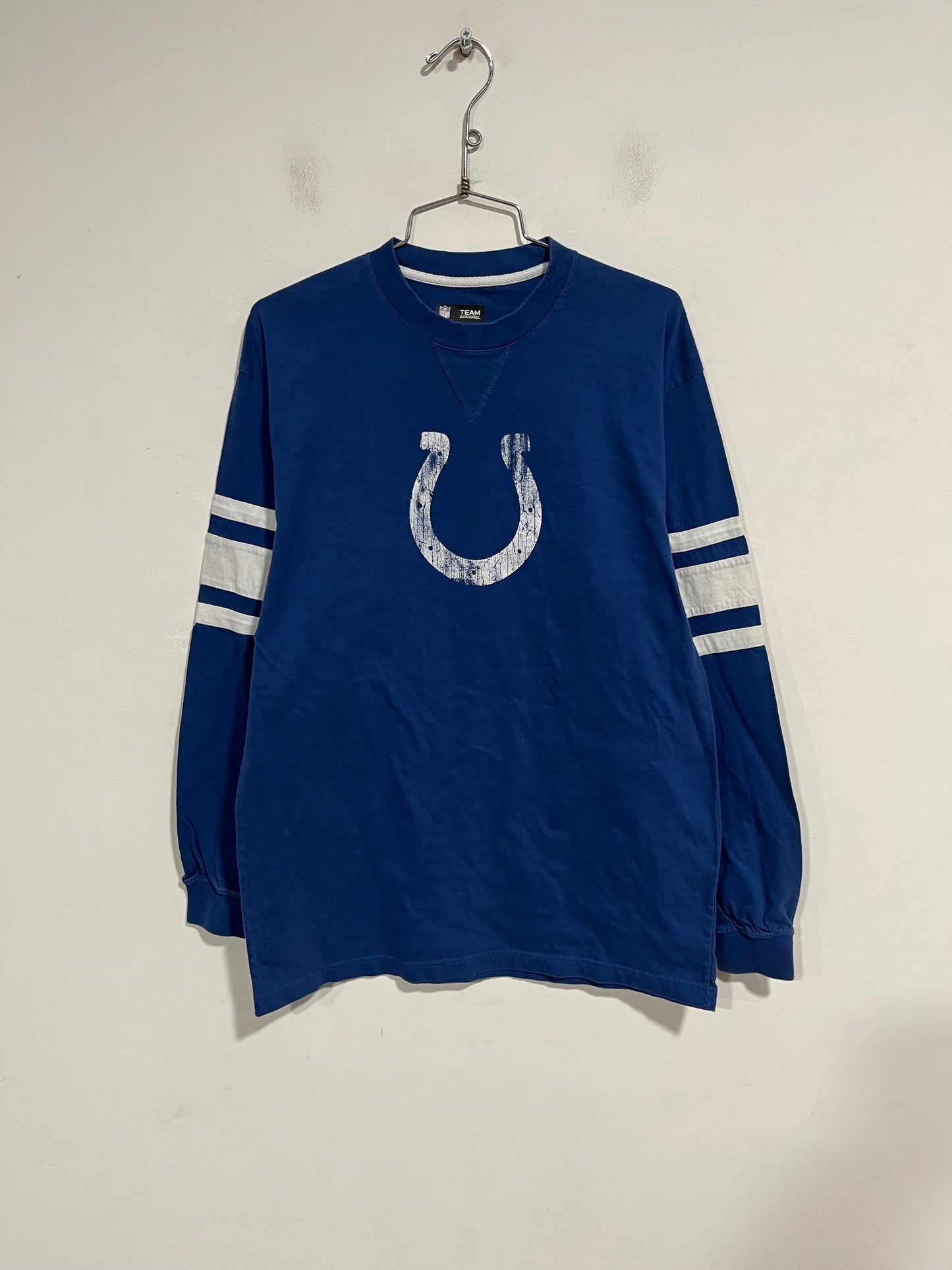 T shirt maniche lunghe team apparel NFL (G077)