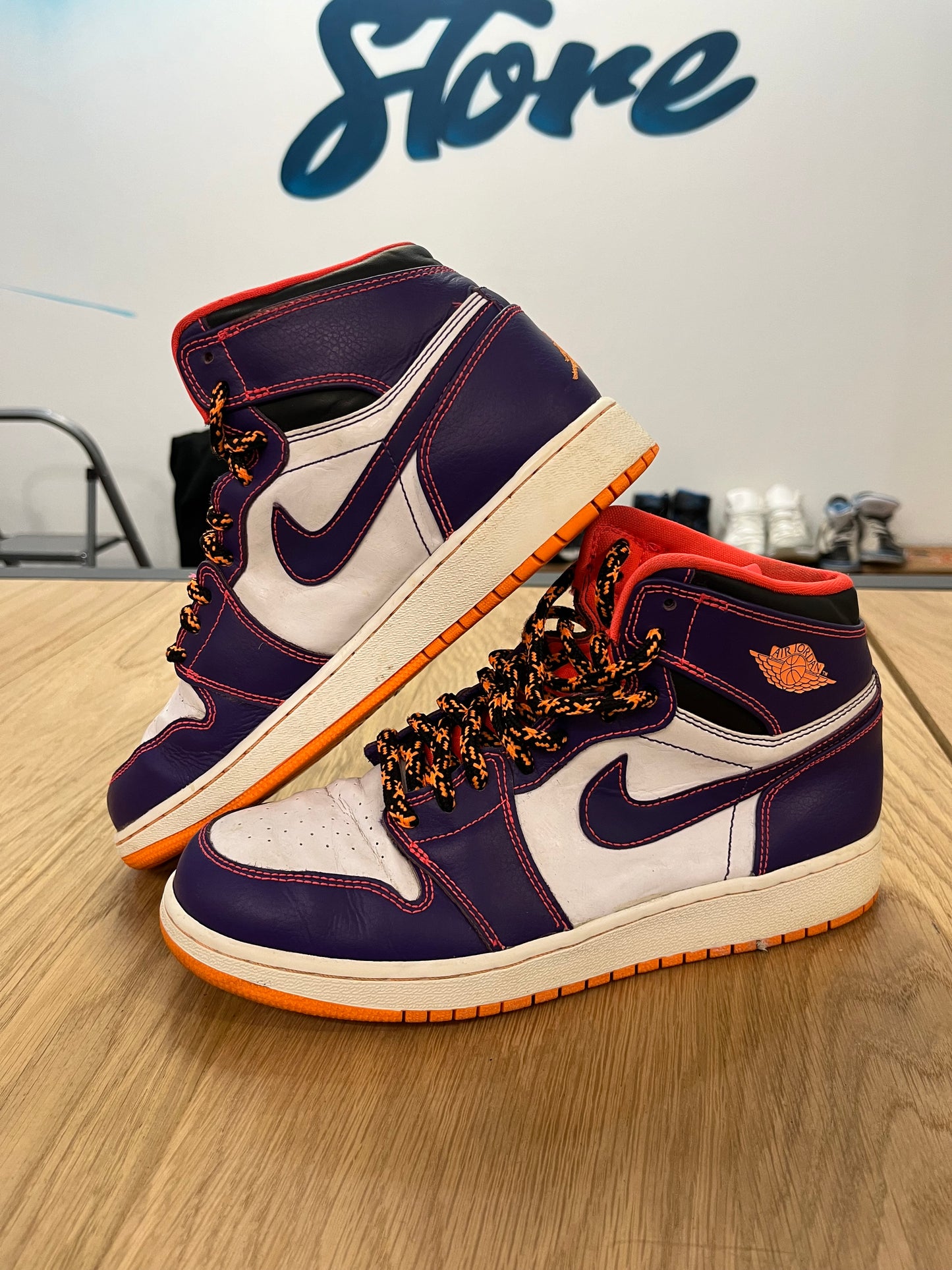 Jordan 1 high retro gs Taz 2014 (F888)