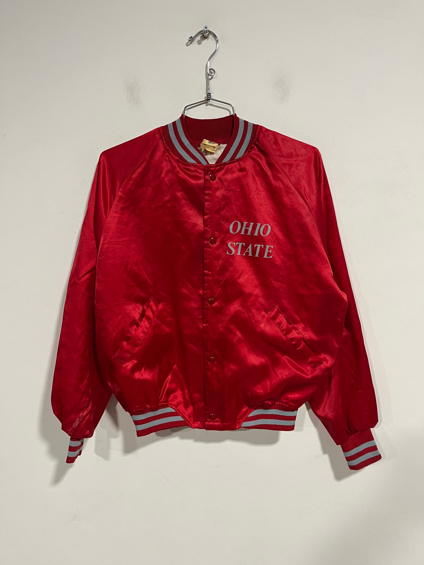 Raro bomber jacket primaverile Chalk Line NCAA Ohio State (G107)