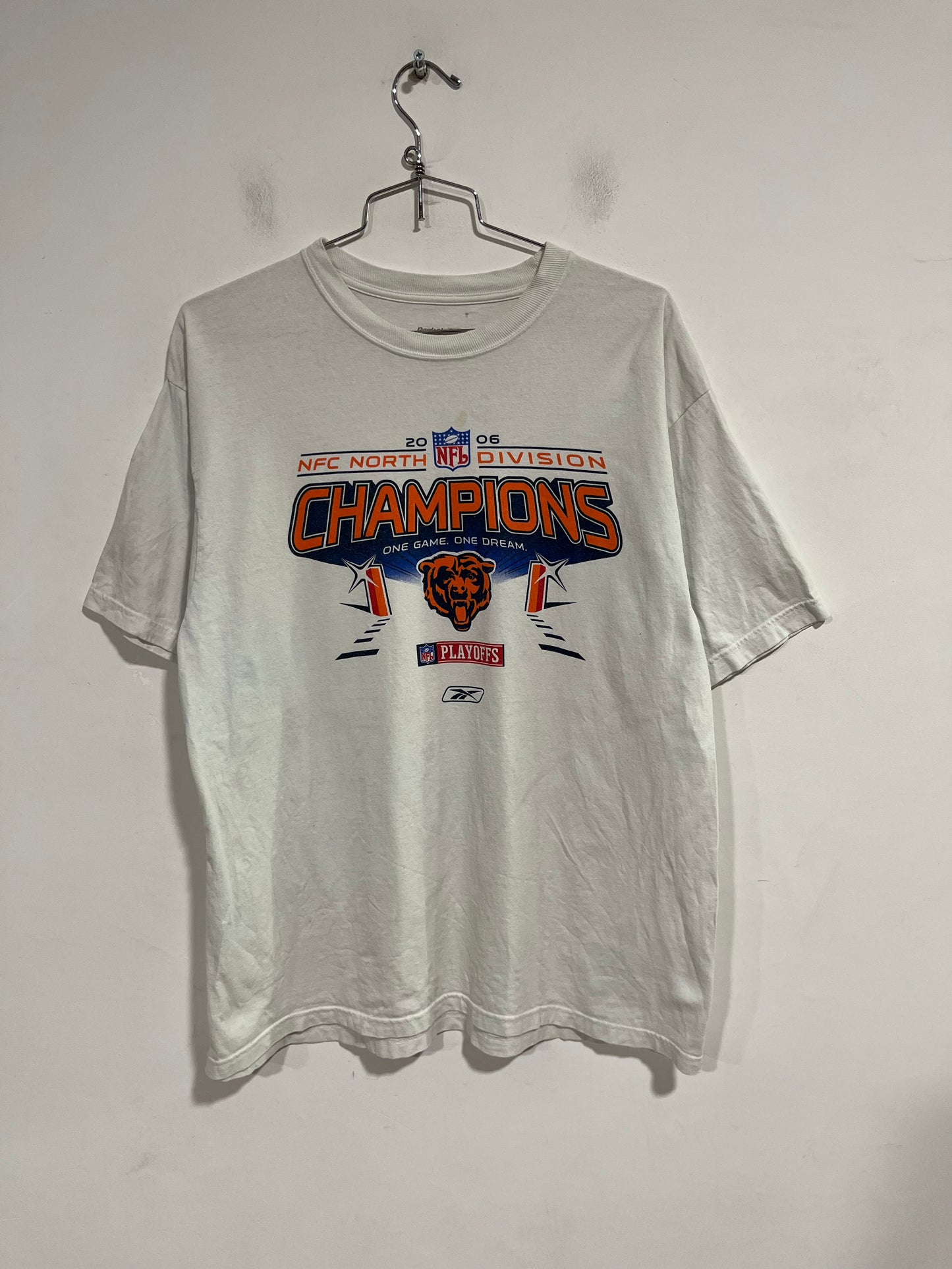 Rara t shirt NFL celebrativa Chicago Bears 2006 champions (G570)