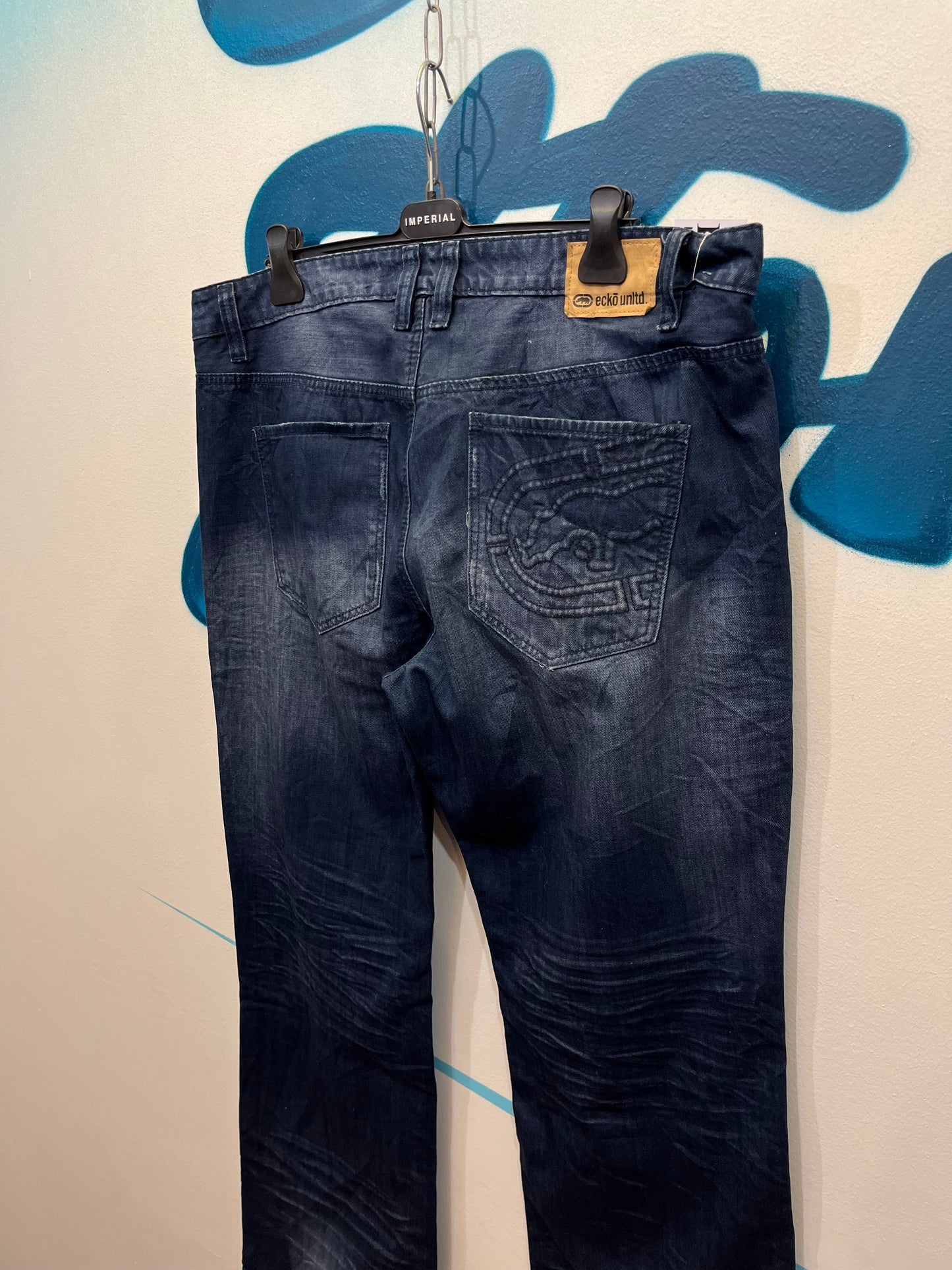 Jeans baggy Ecko y2k hip hop (G141)