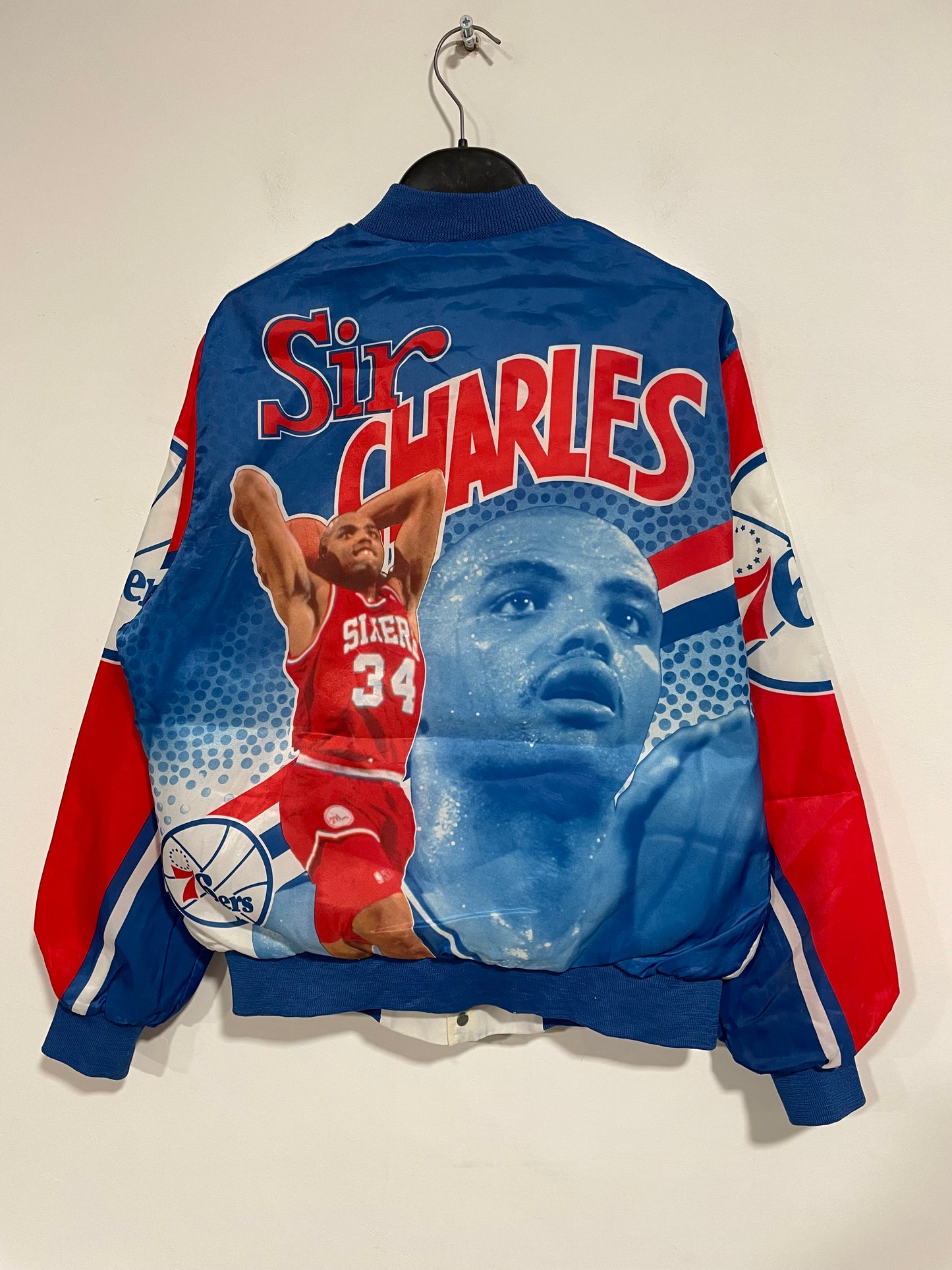 Rarissimo bomber Chalk Line 76ers Sir Charles Barkley (D020)