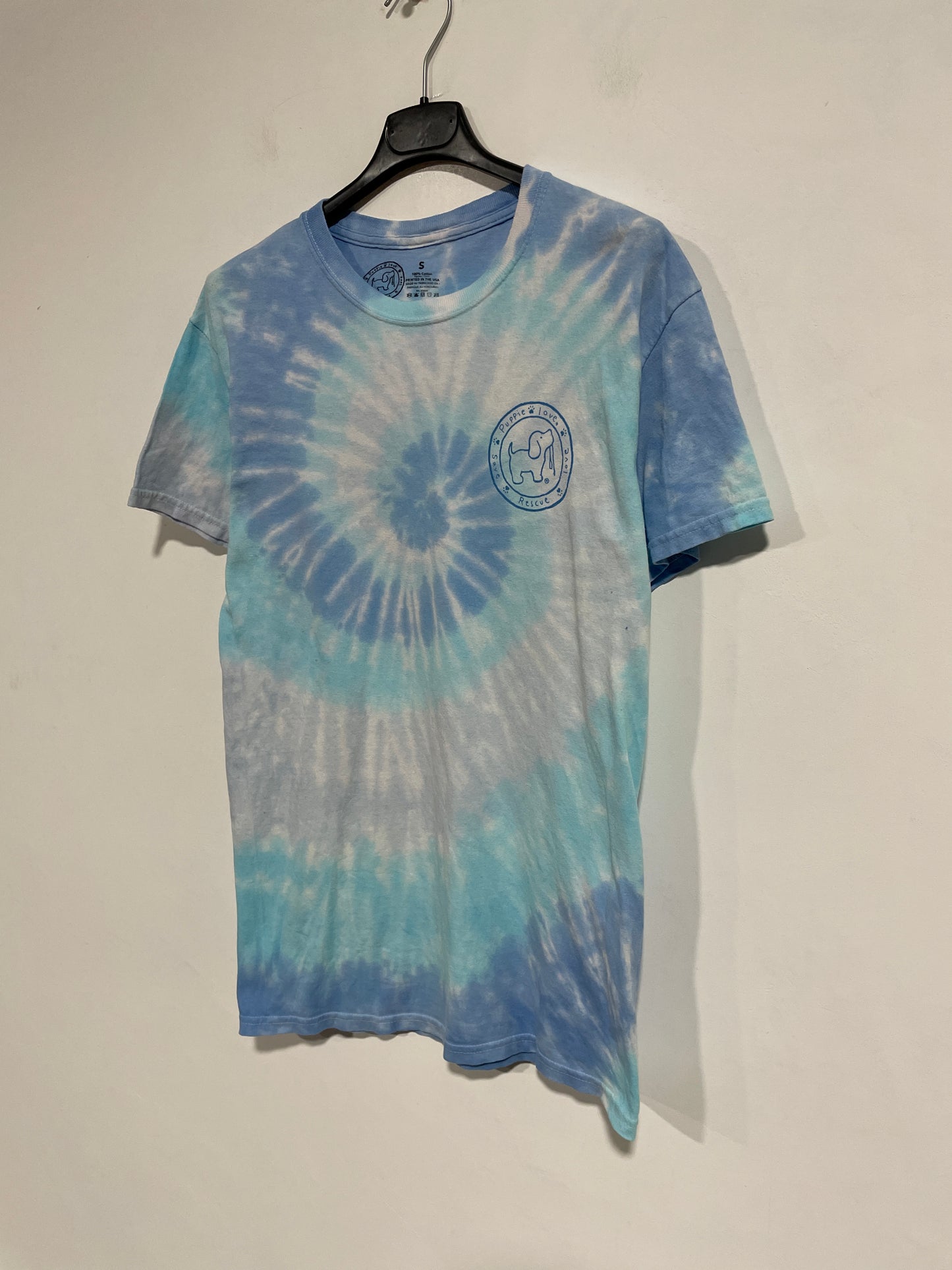 T shirt tie dye puppy love (MR213)