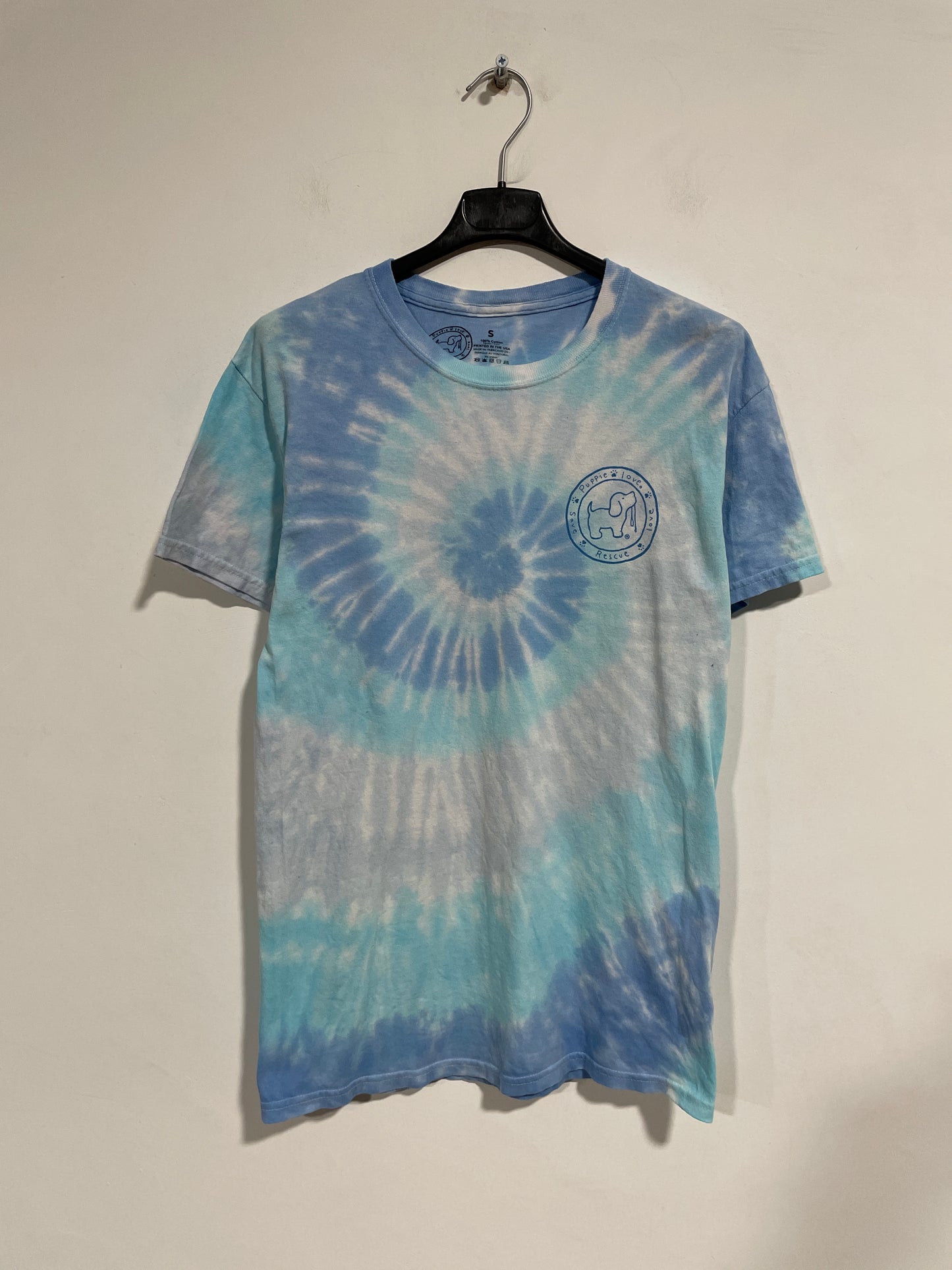 T shirt tie dye puppy love (MR213)
