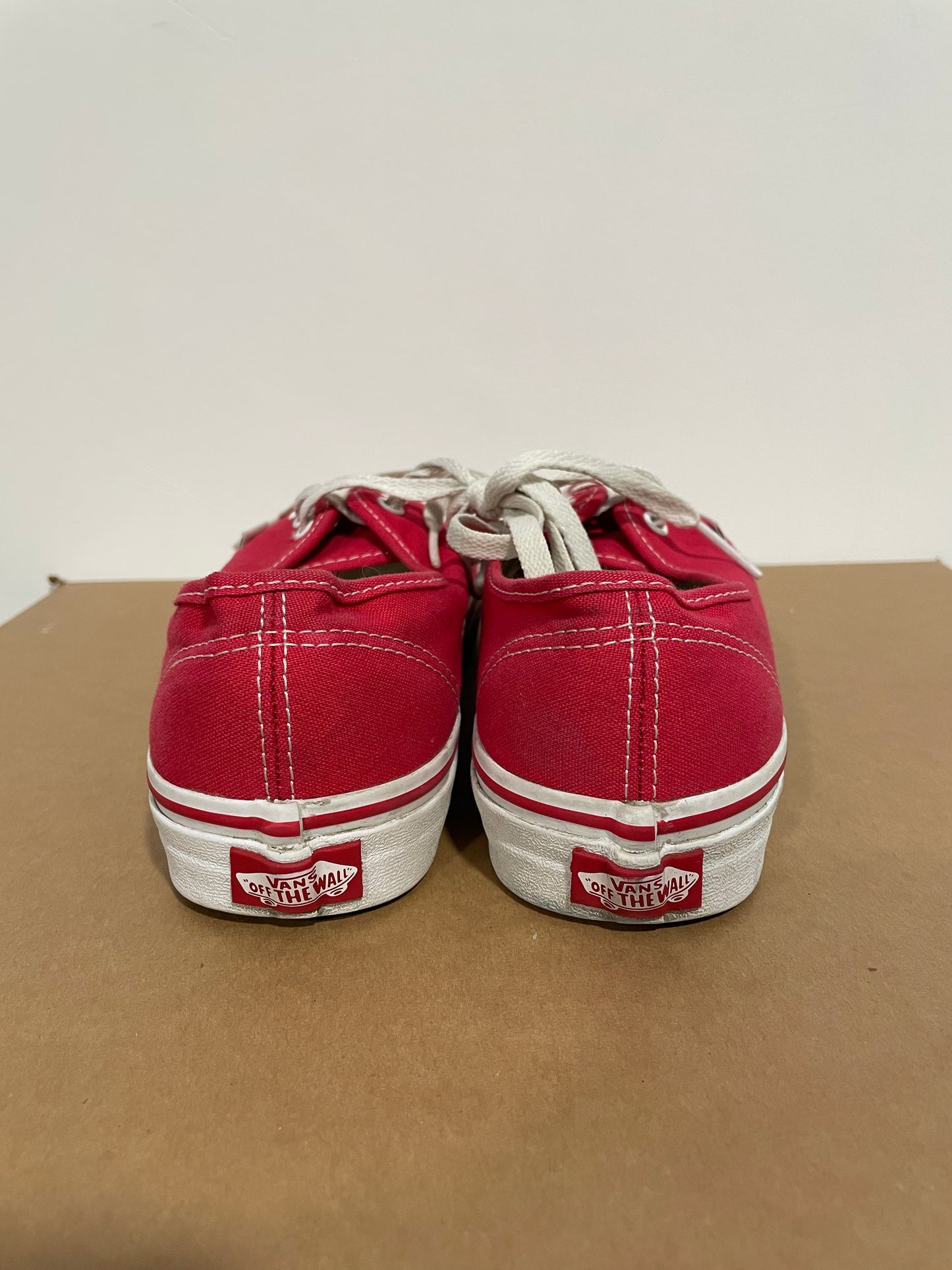Scarpe vans authentic rosse (C319)