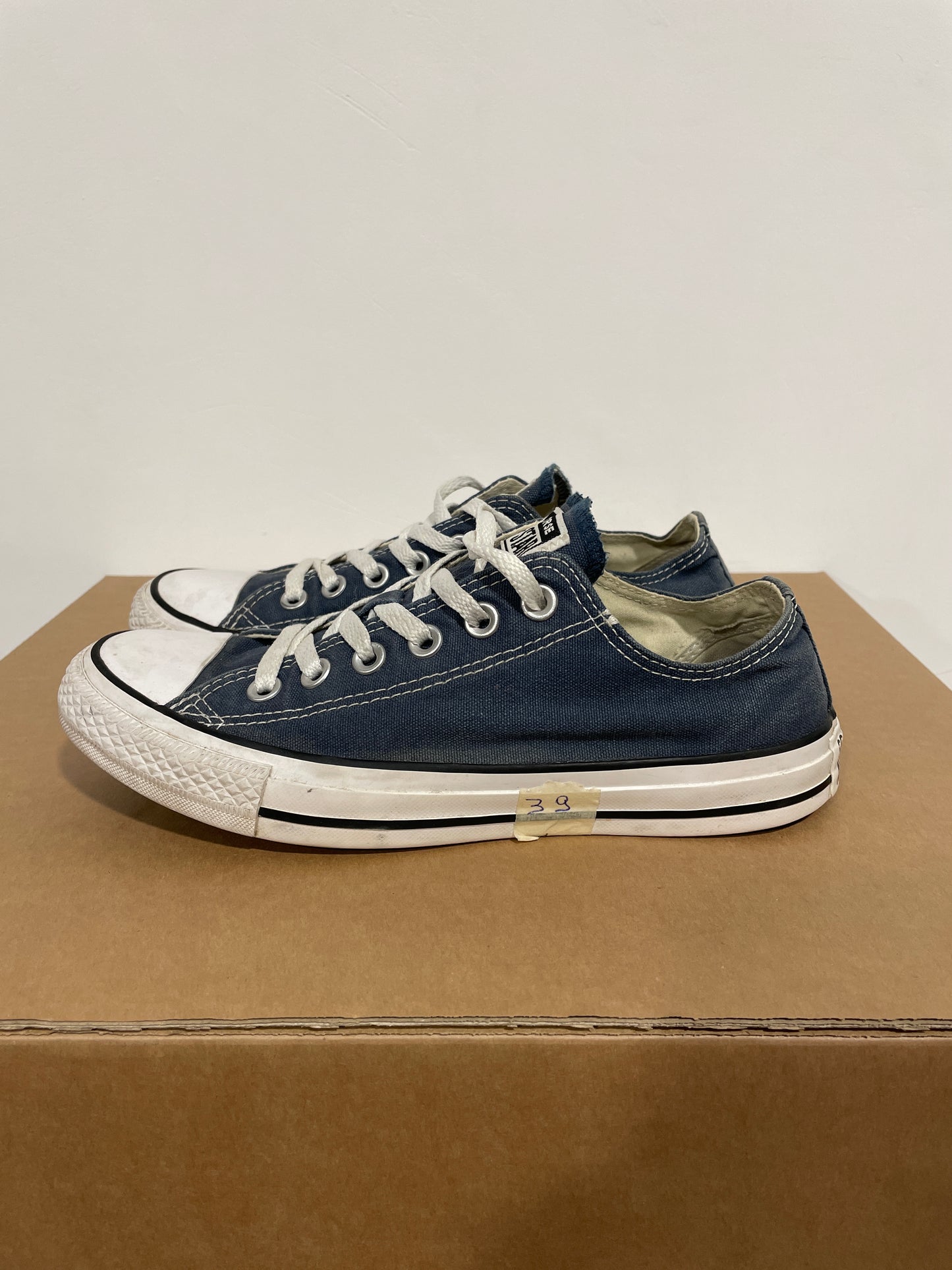 Converse all star basse blu (C034)