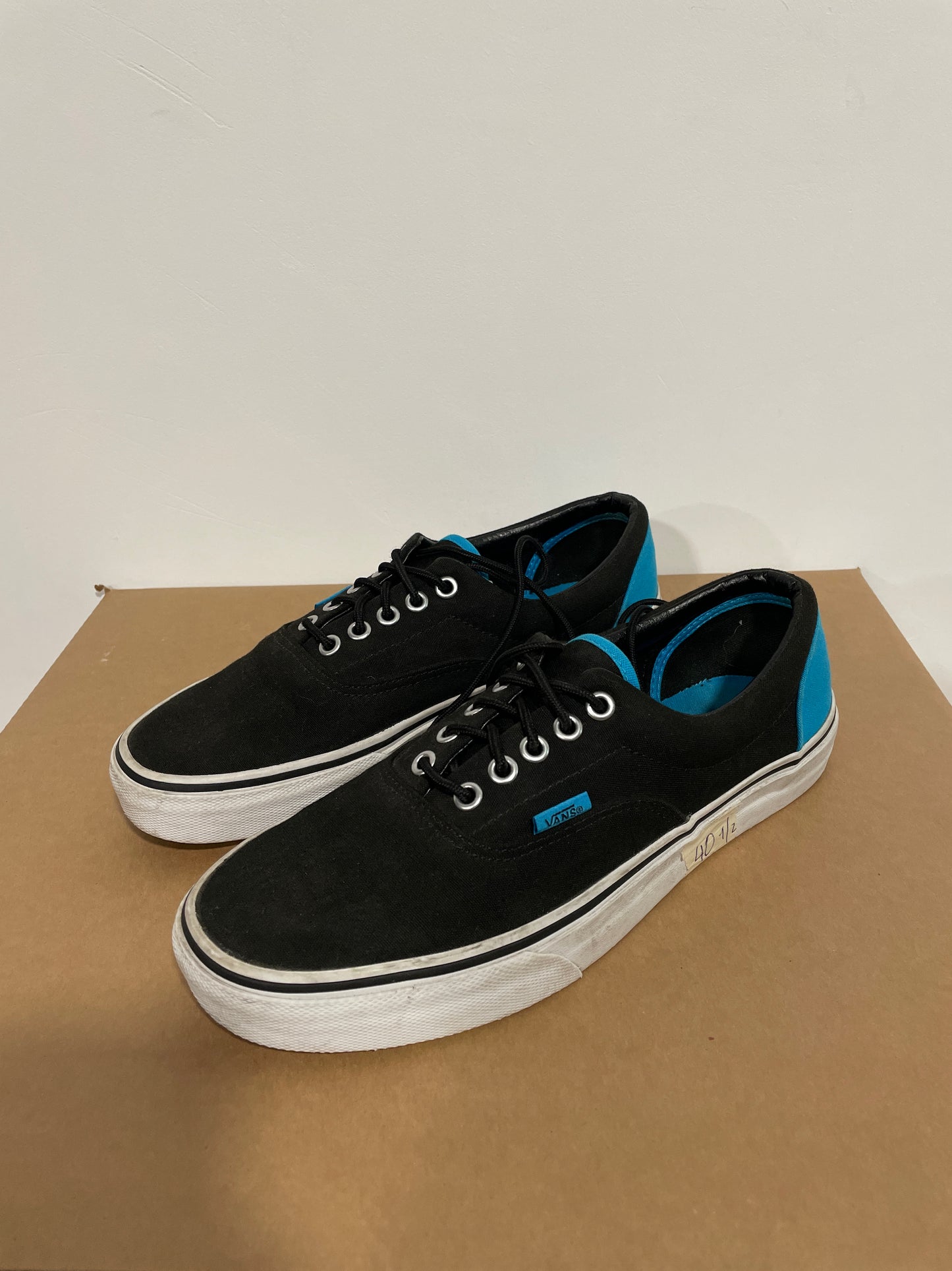 Scarpe Vans Authentic nere azzurre (C314)