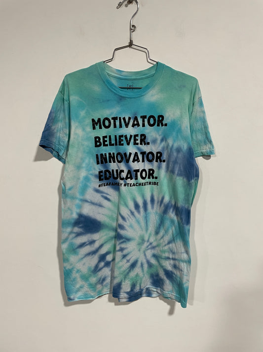 T shirt tie dye azzurra (MR226)