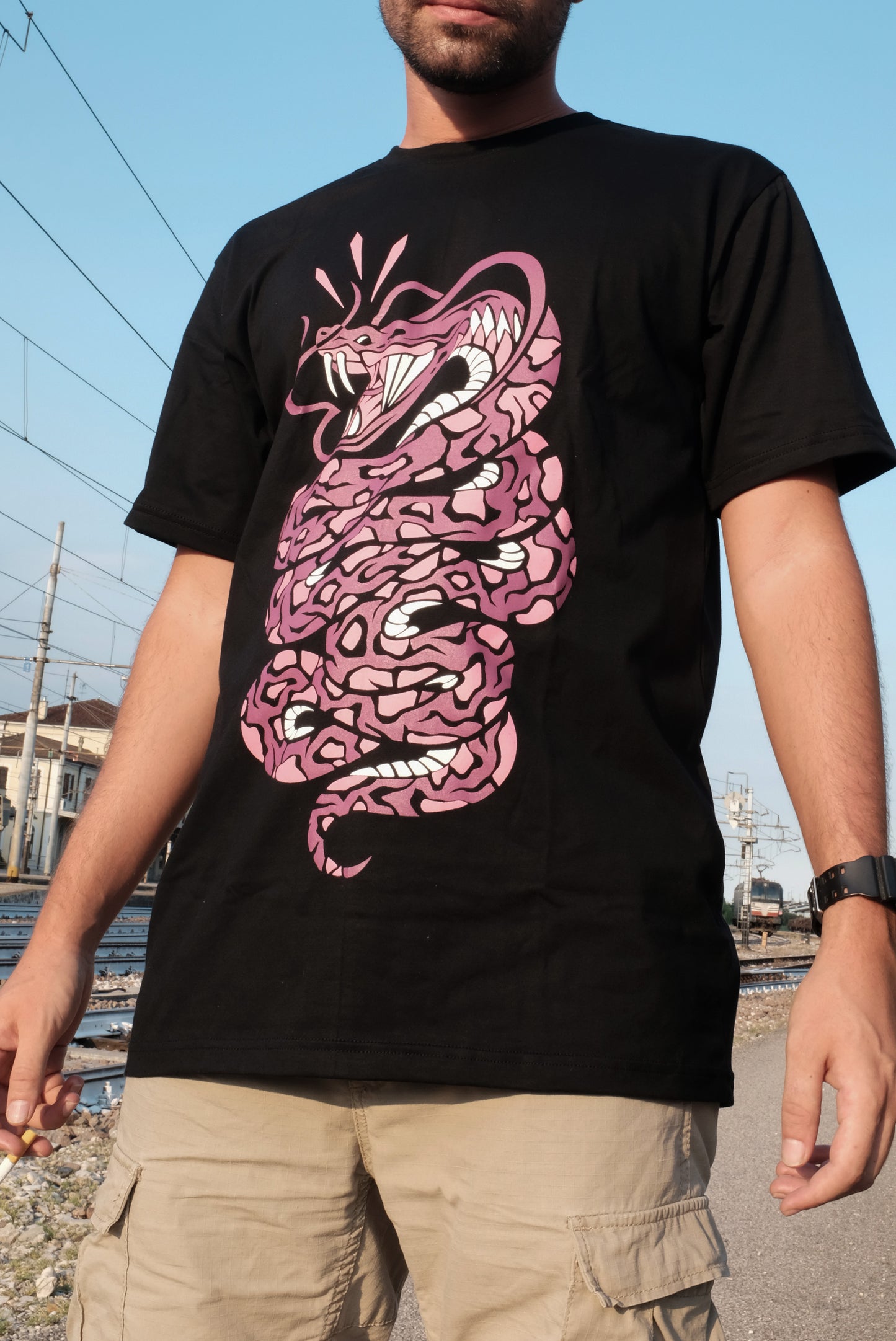 T shirt Genethik Serpente