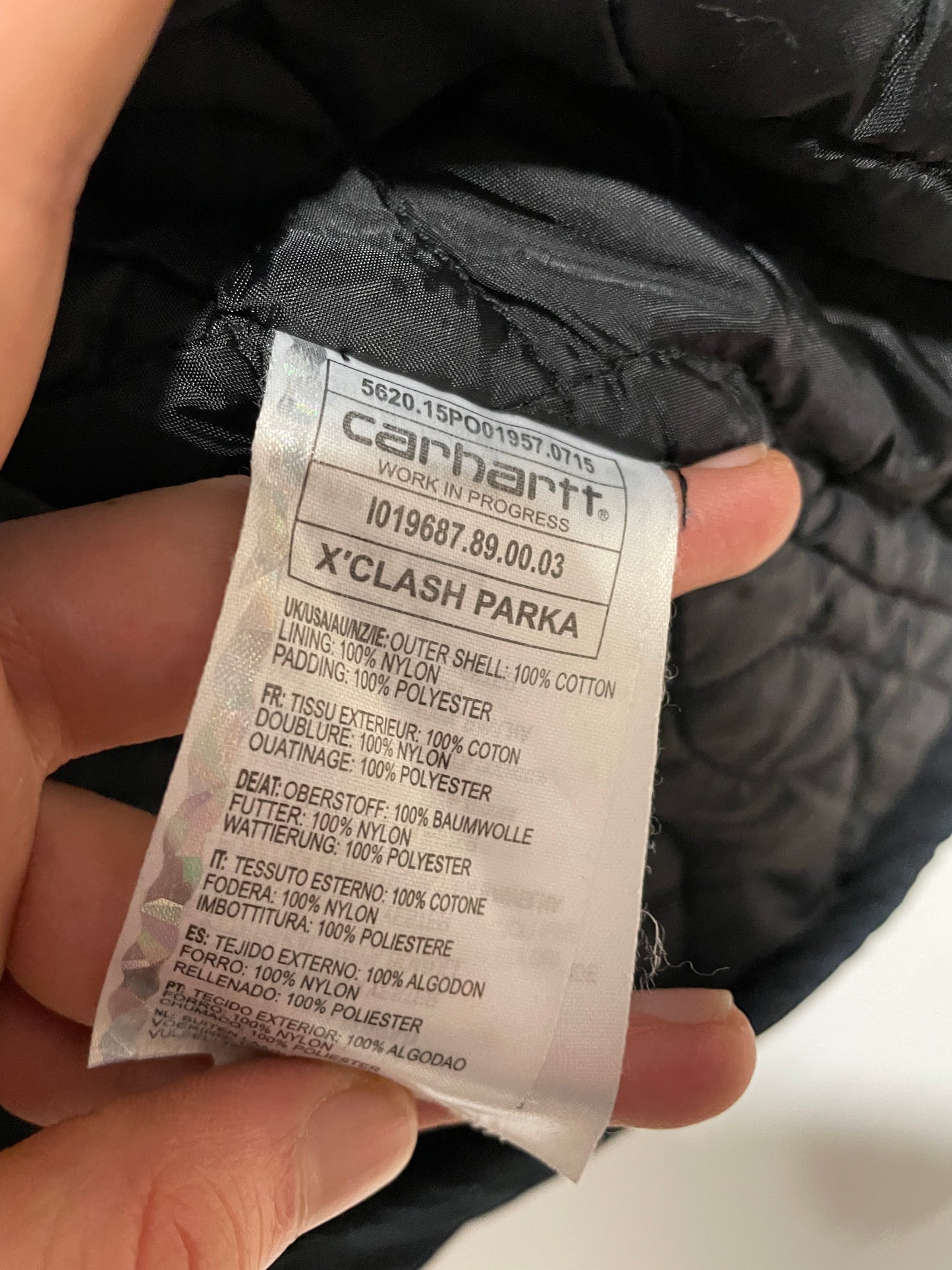 Giubbotto Carhartt X’ Clash Parka (A935)