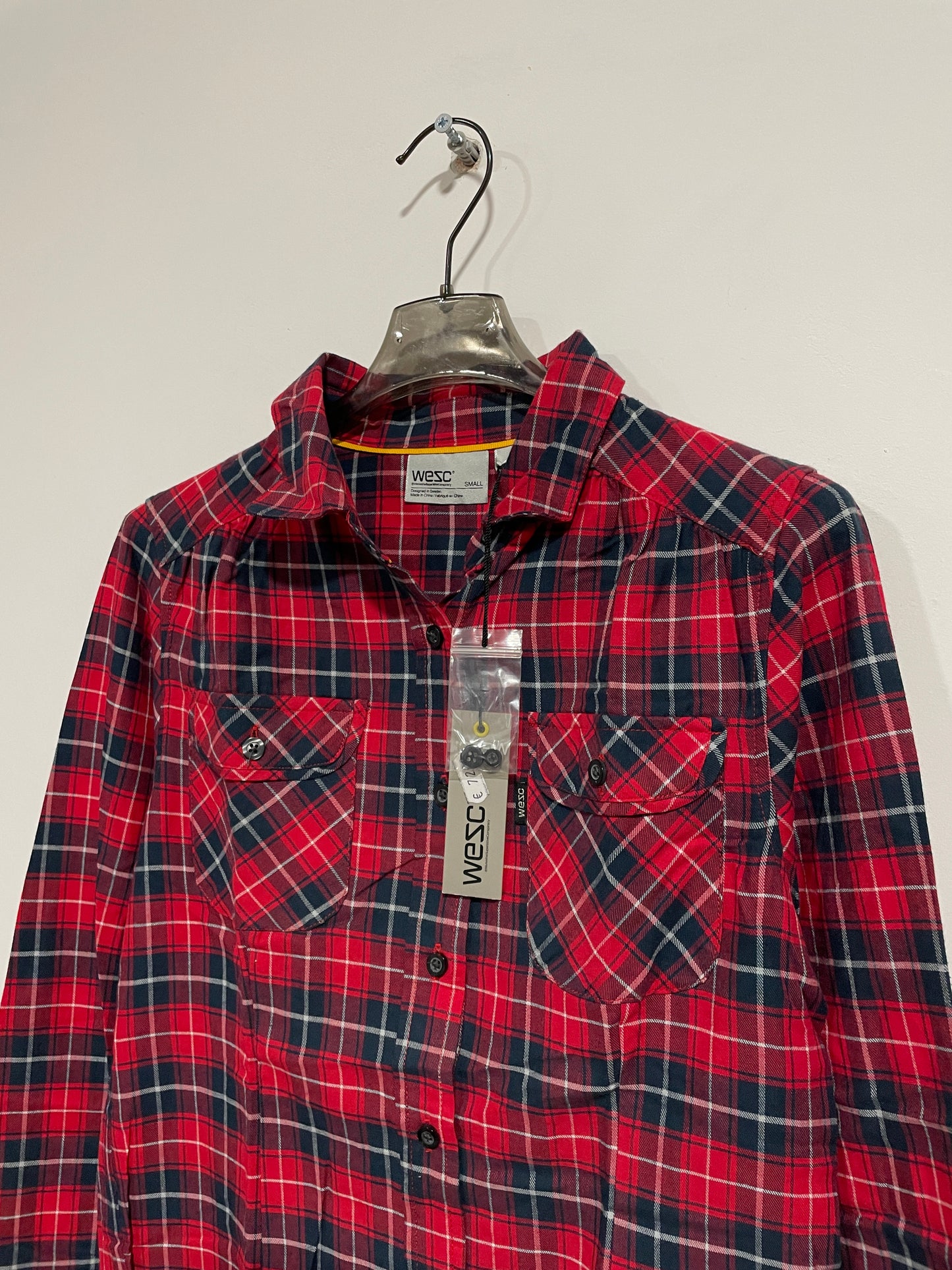 Camicia Wesc donna nuova con cartellino (A737)