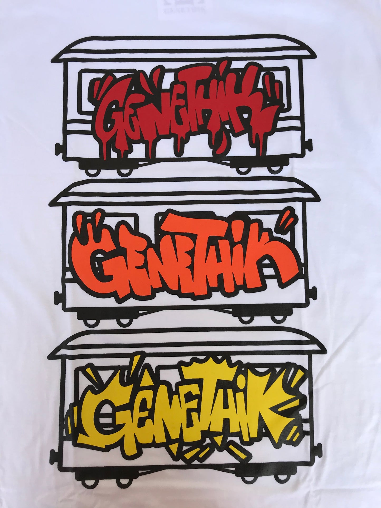 T shirt Genethik Wagons