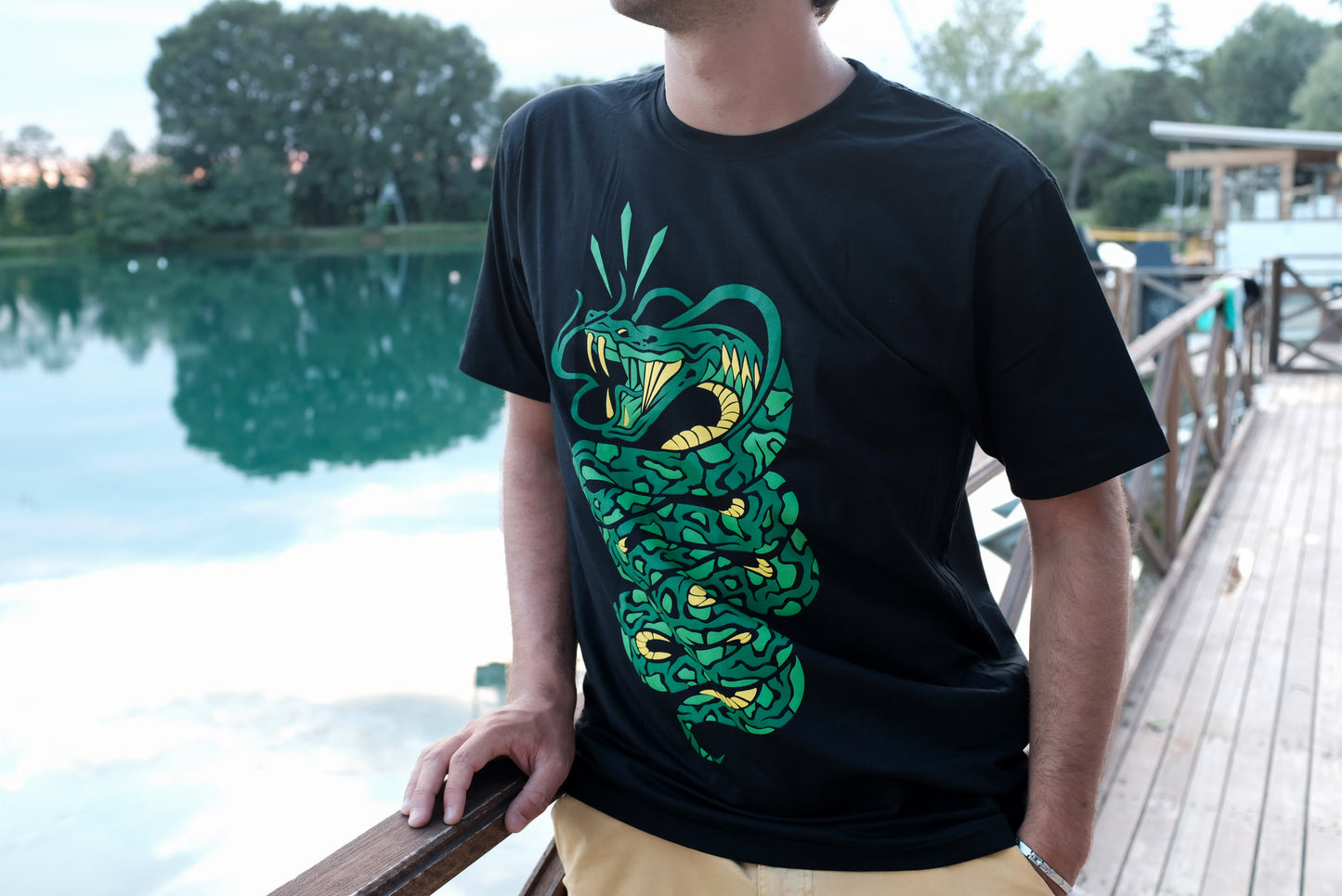 T shirt Genethik Serpente