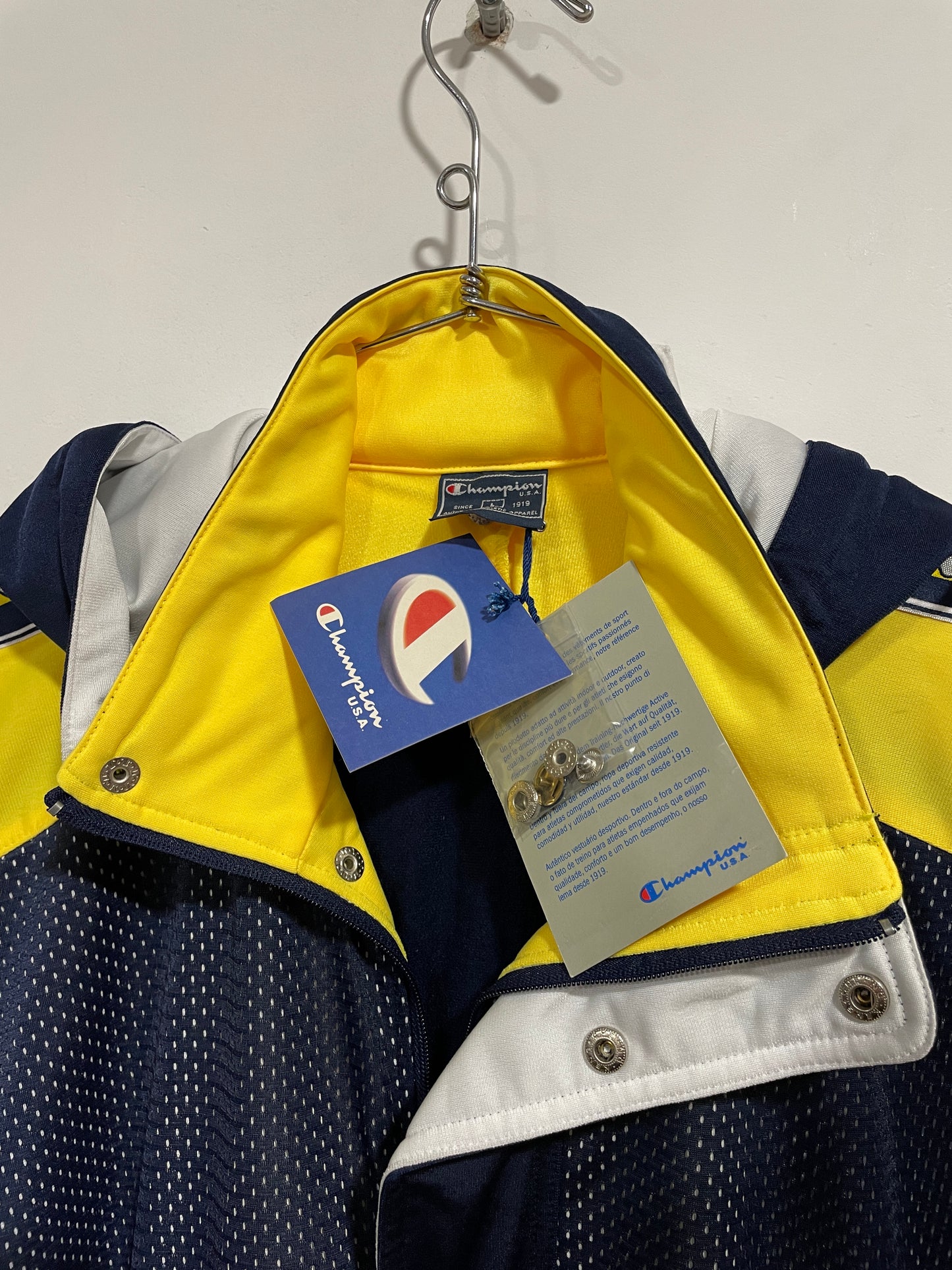 Maglia Champion anni ‘90 nuova con cartellino (A916)