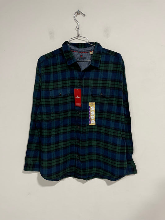 Camicia in flanella Woolrich nuova con cartellino (F879)