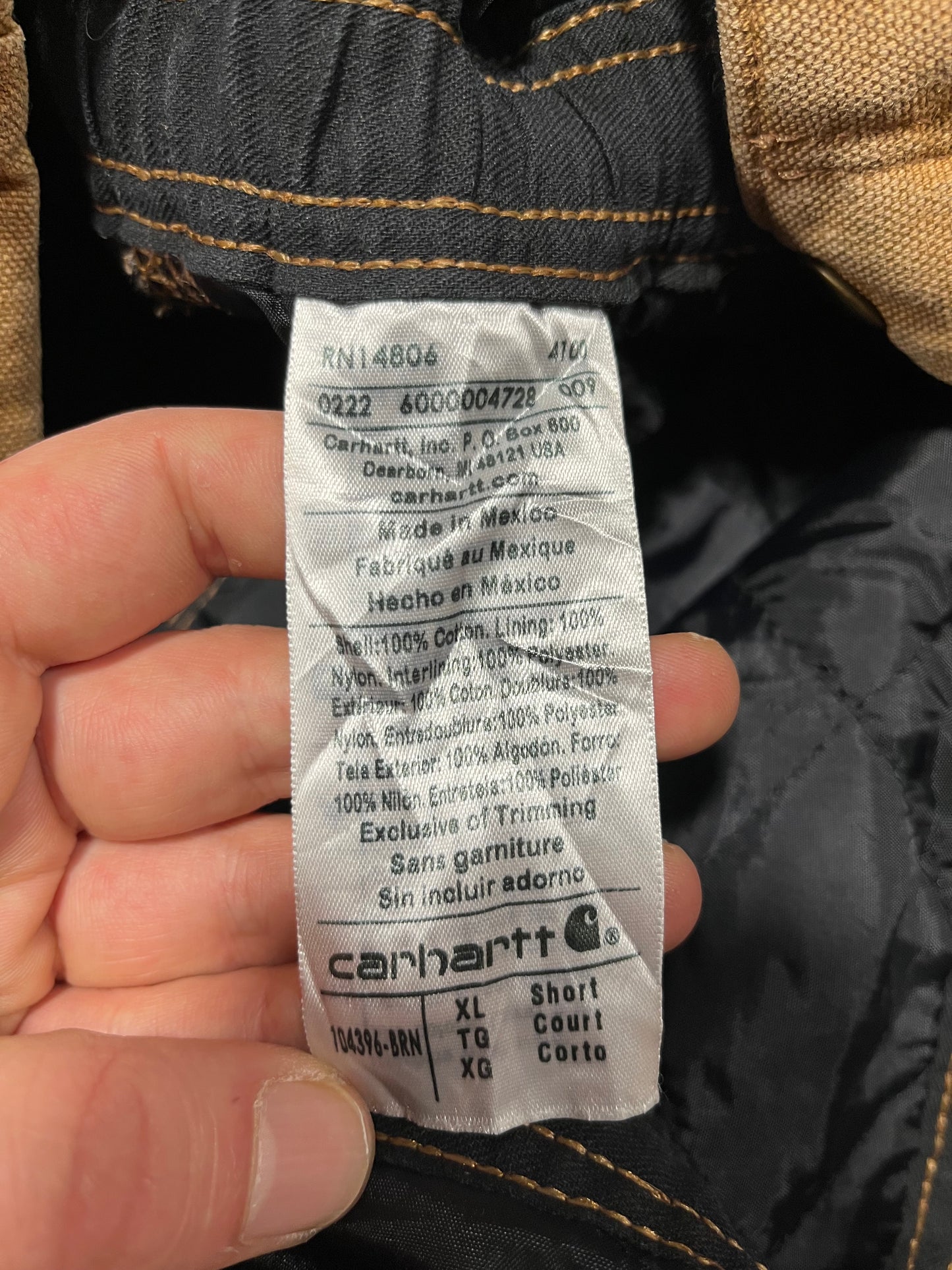 Tuta da lavoro Carhartt overall from usa (G991)