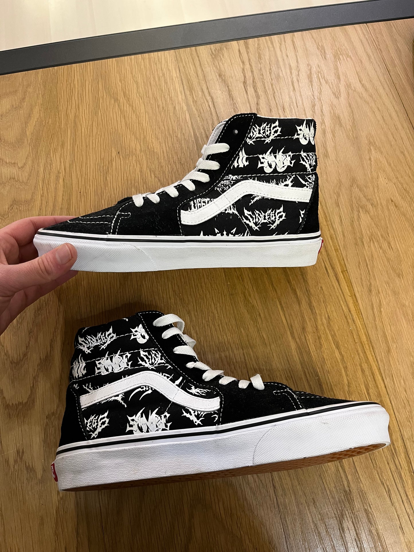 Rare scarpe Vans sk8 high limited edition (G996)