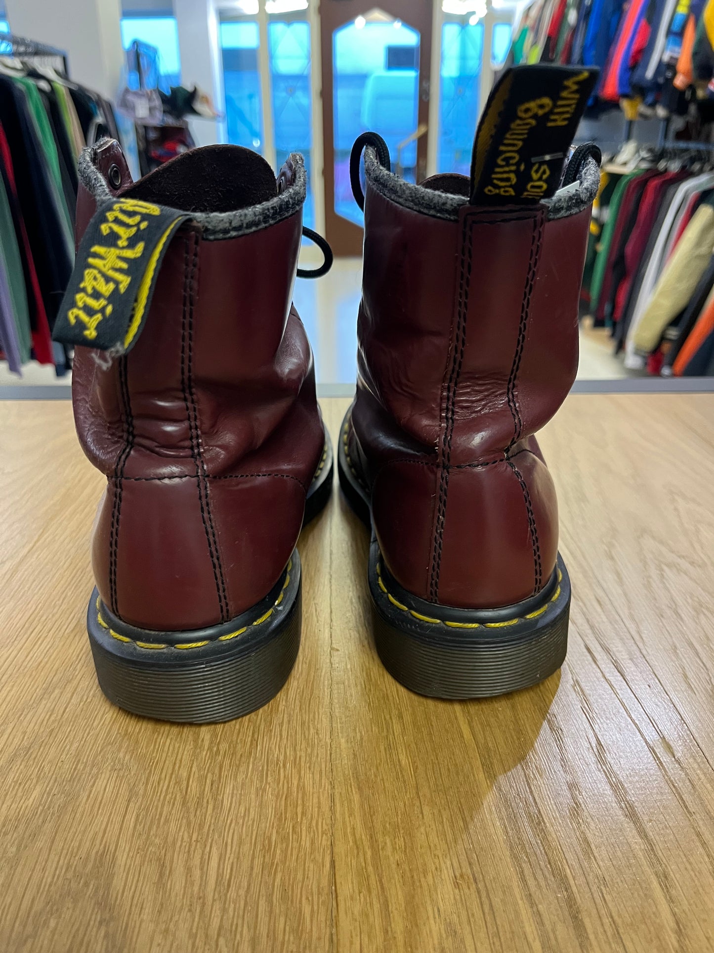 Stivaletti DR Martens 1460 bordeaux (G993)