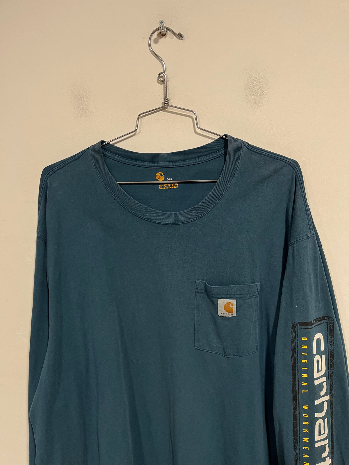 T shirt long sleeve Carhartt original fit (H259)