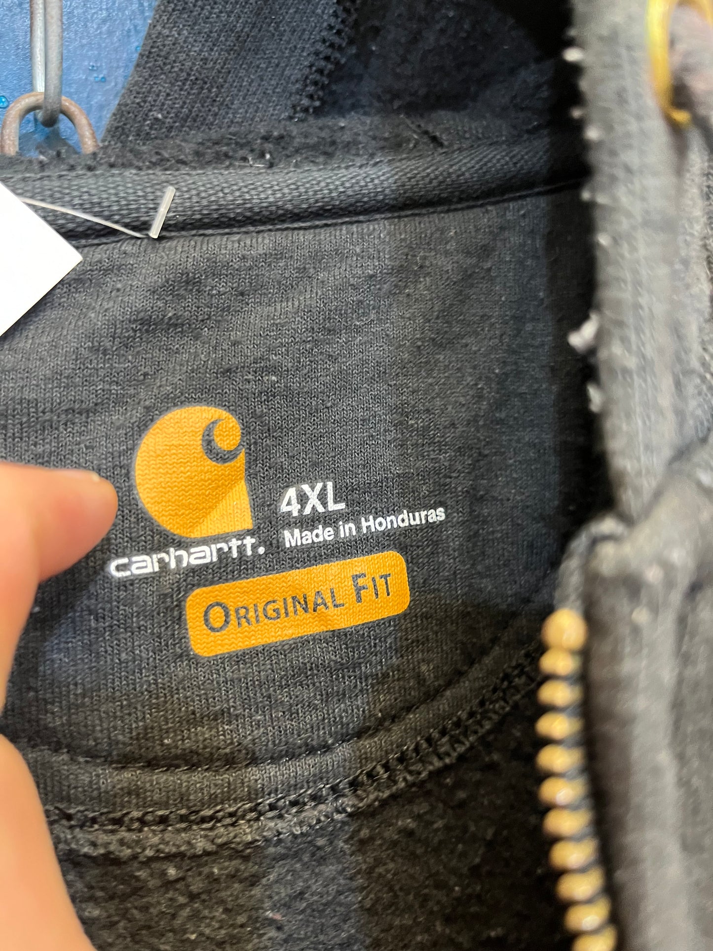 Felpa con zip Carhartt usa (F653)