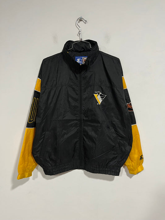 Rara giacca a vento anni 90 Starter Pittsburgh Penguins (G308)