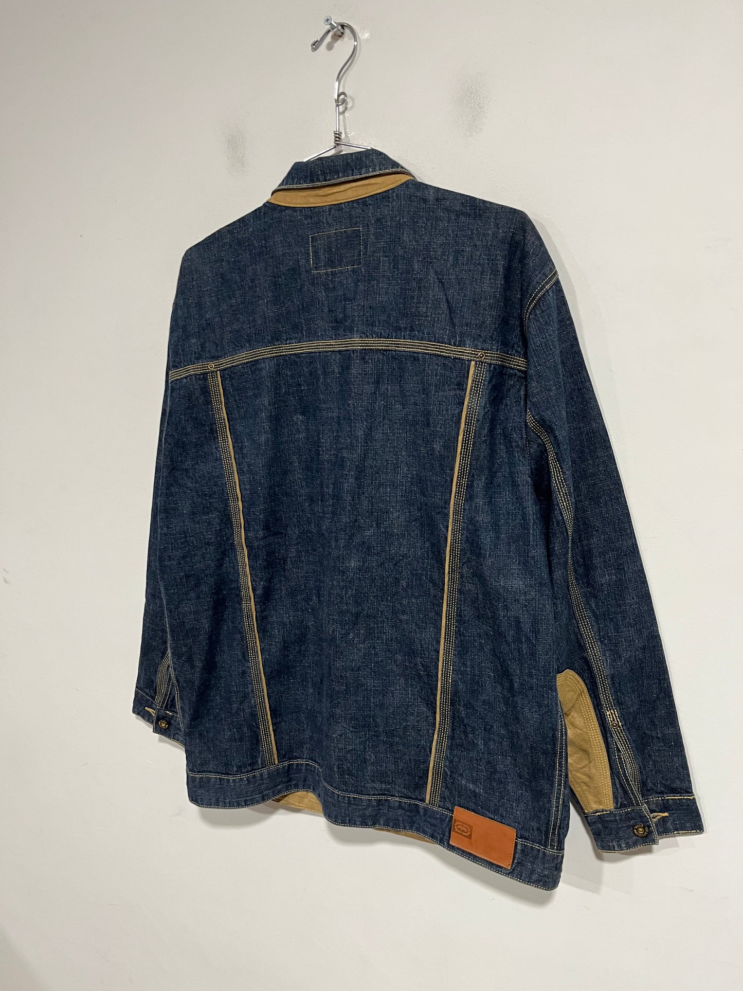 Giubbotto in jeans Ecko hip hop y2k (H186)