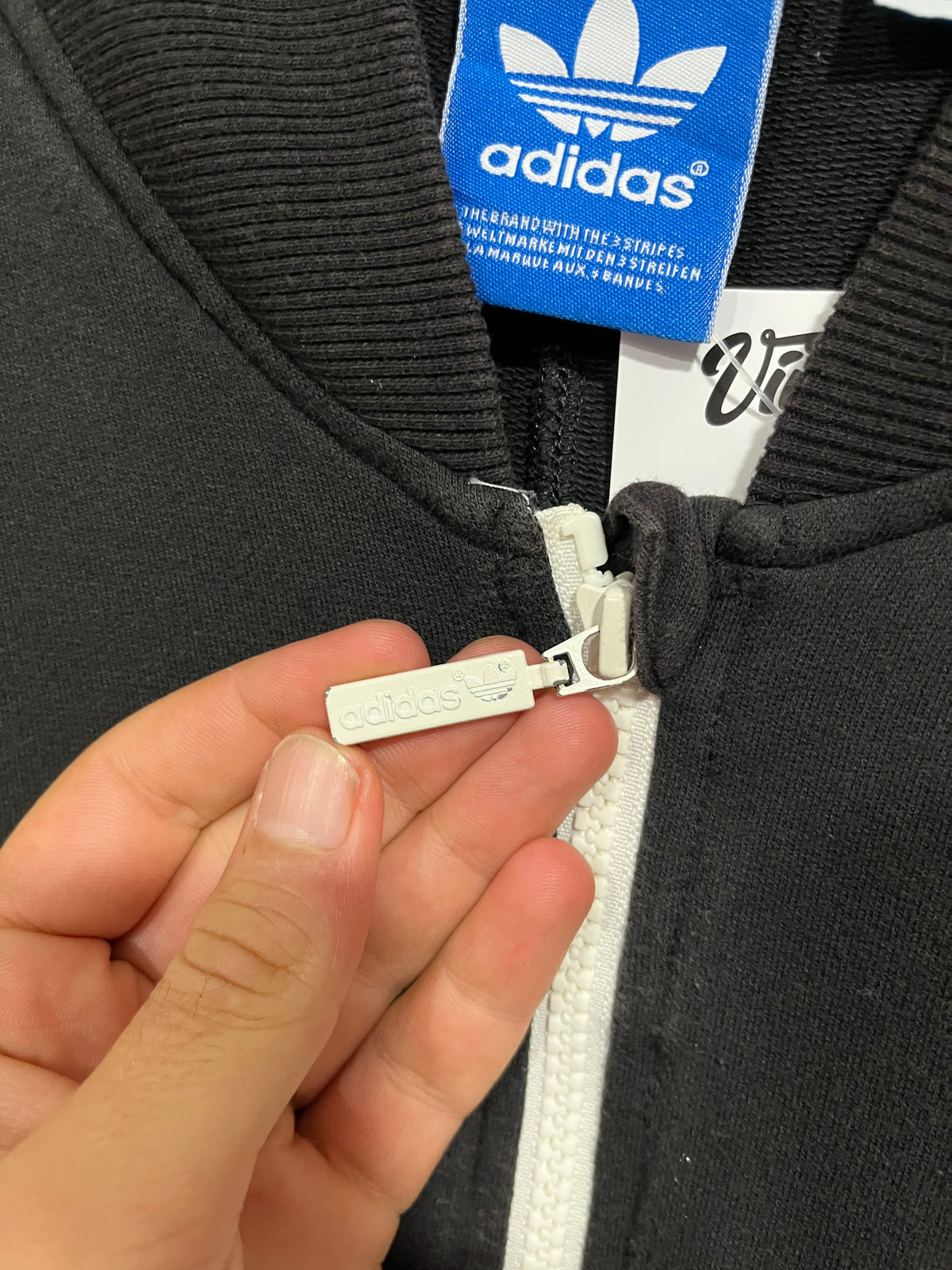 Felpa con zip Adidas originals (H272)