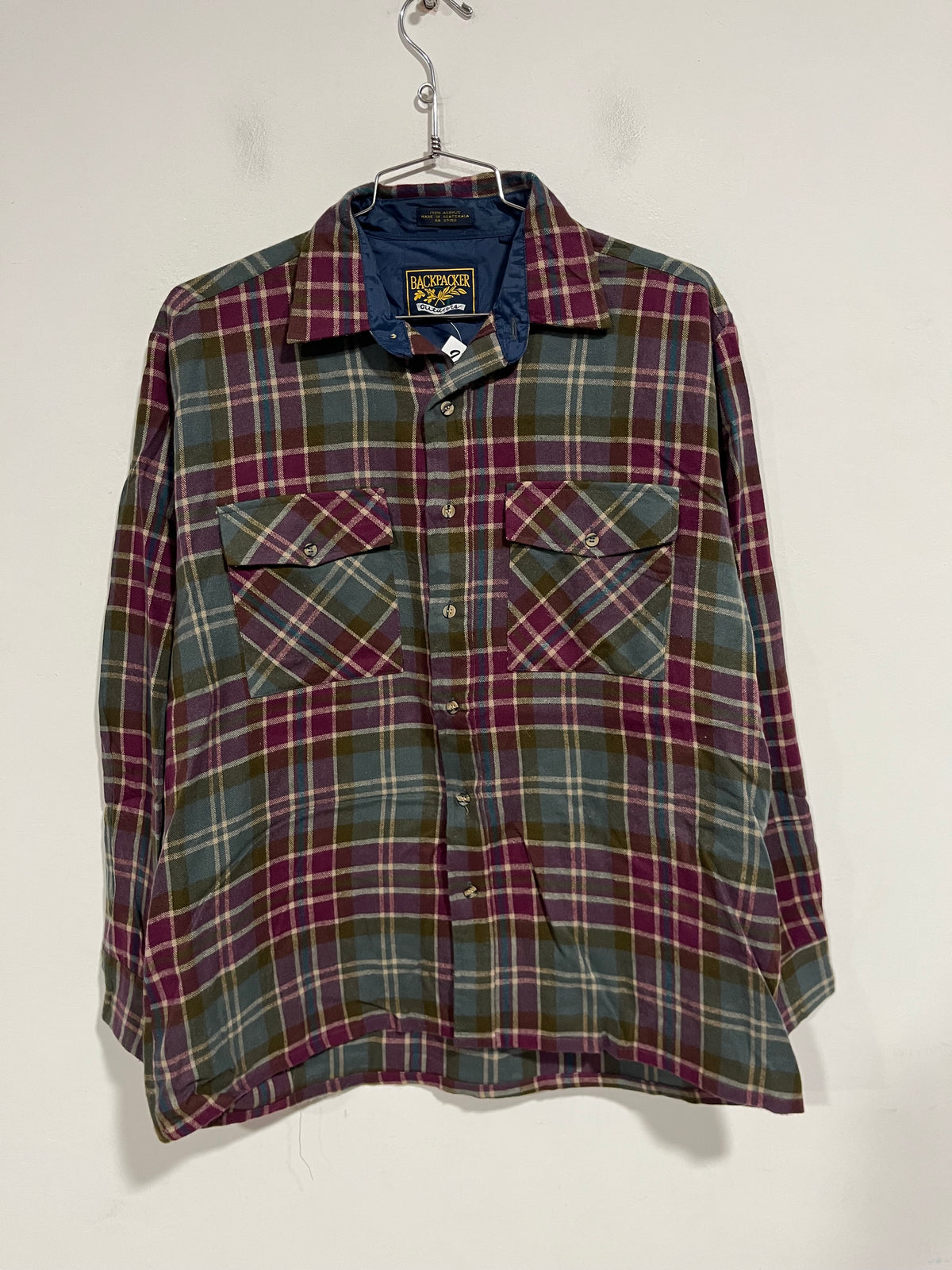 Camicia in flanella Backpacker outdoor (H314)
