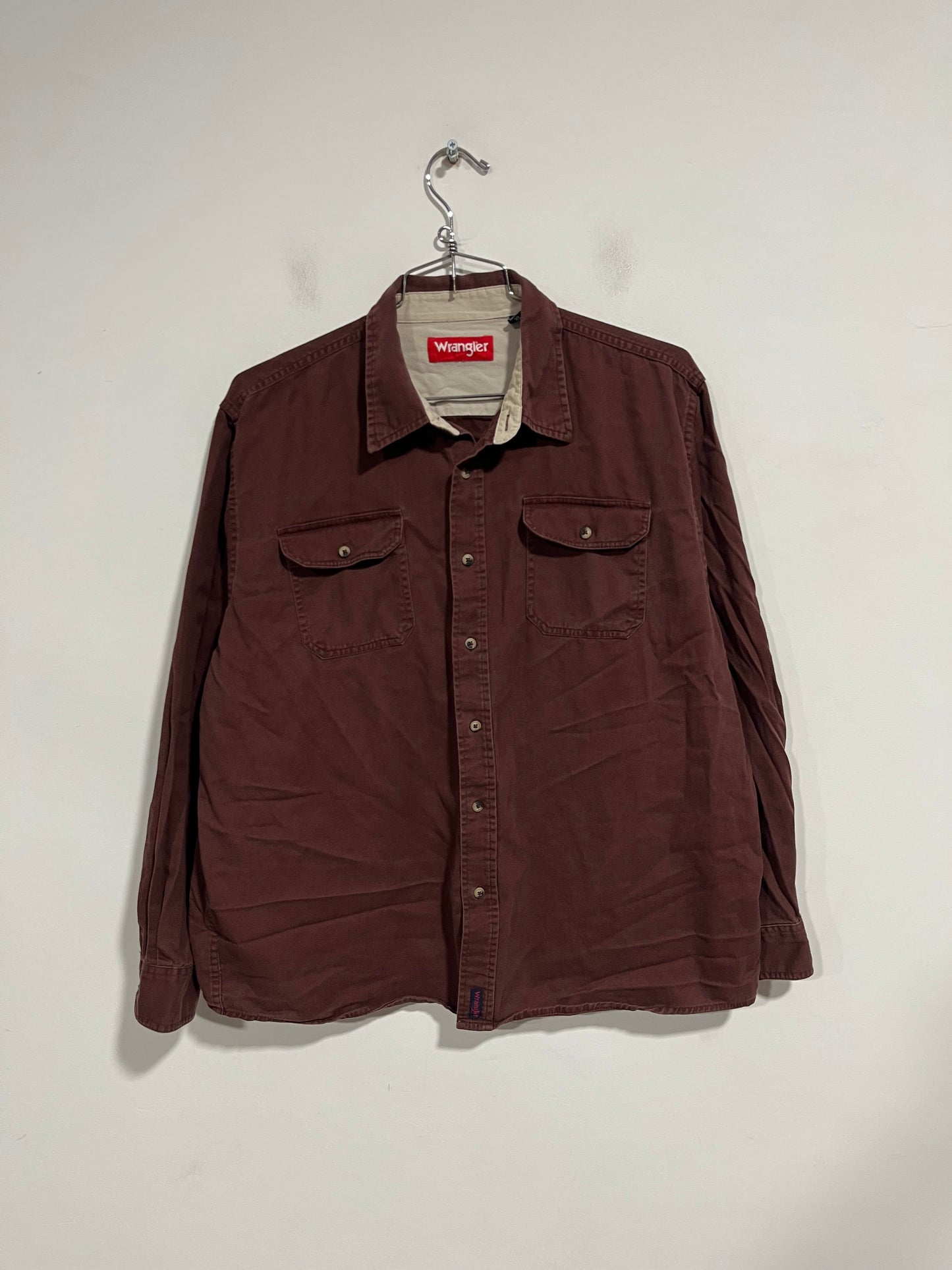 Camicia Wrangler Denim bordeaux (G660)