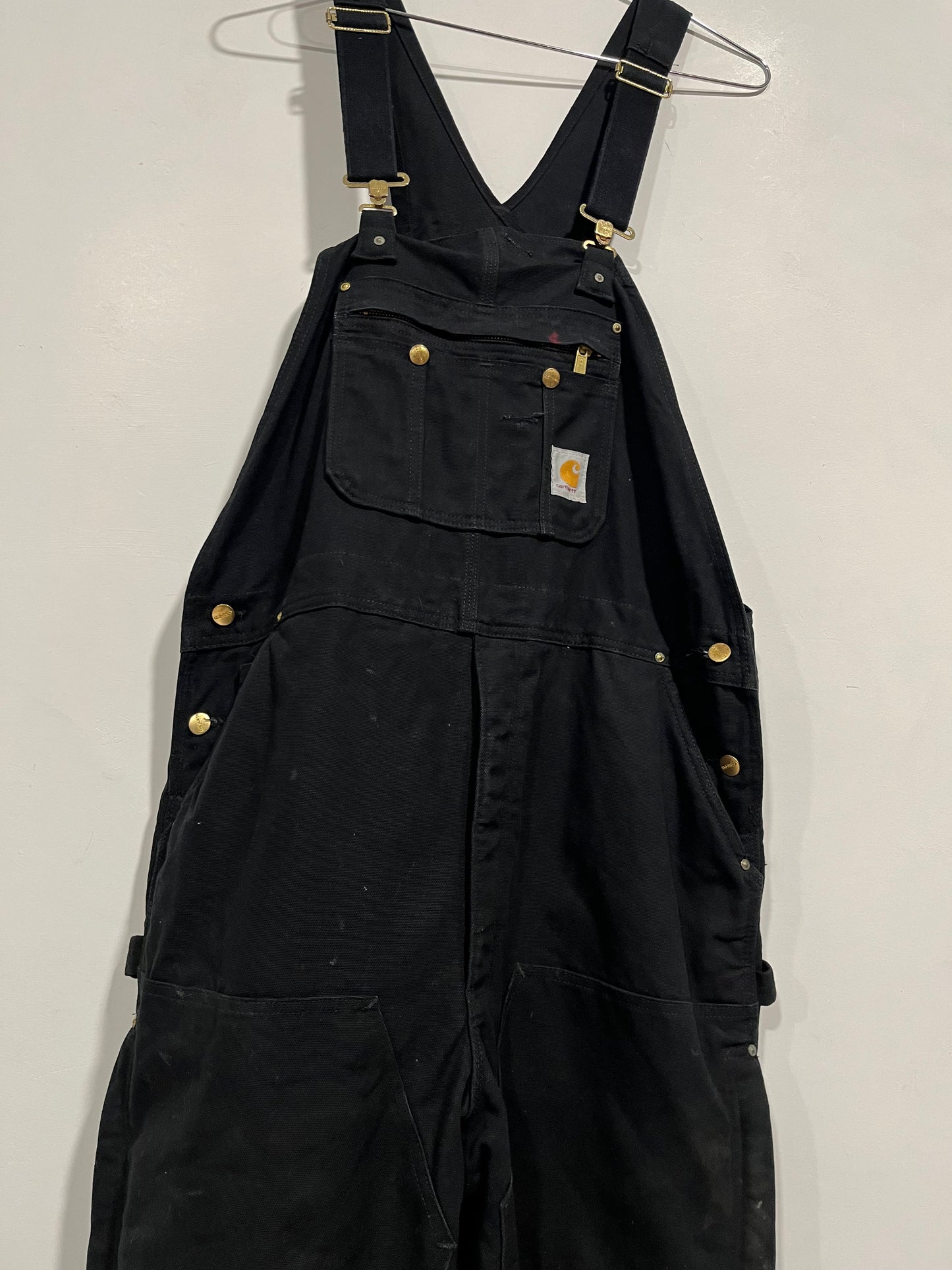 Salopette Carhartt overall nera (G992)