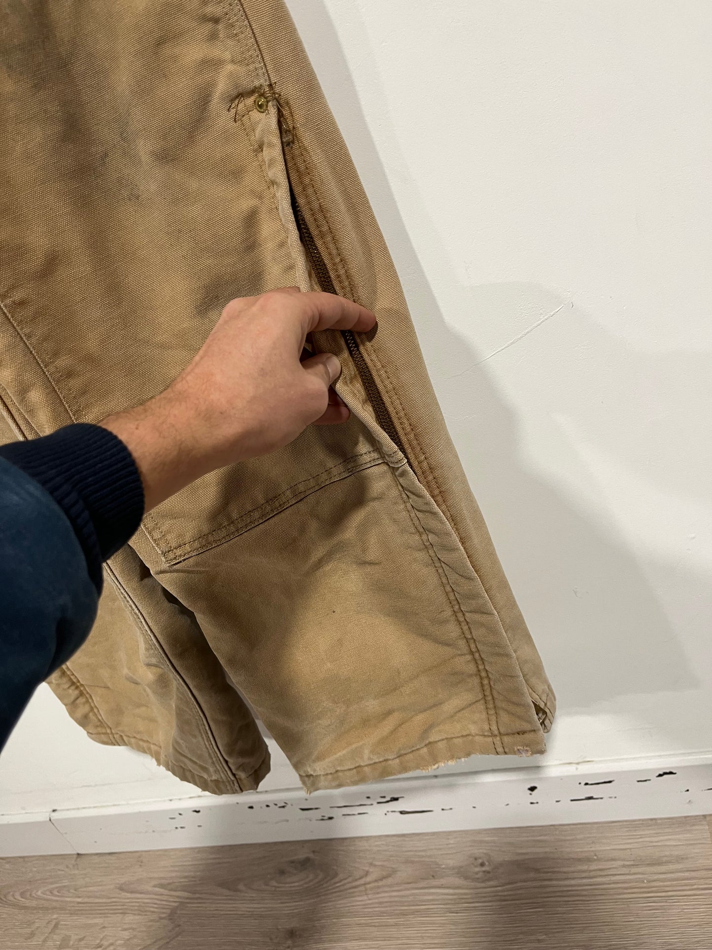 Salopette Carhartt double knee Made in usa (G636)