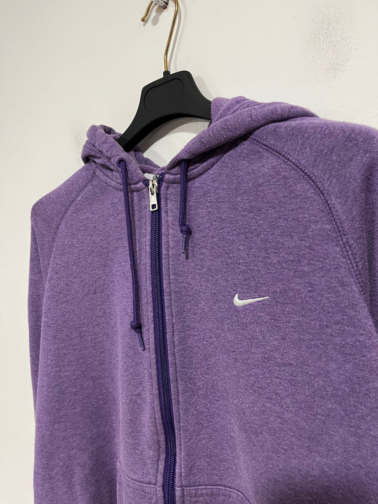 Felpa Nike small logo viola (F093)