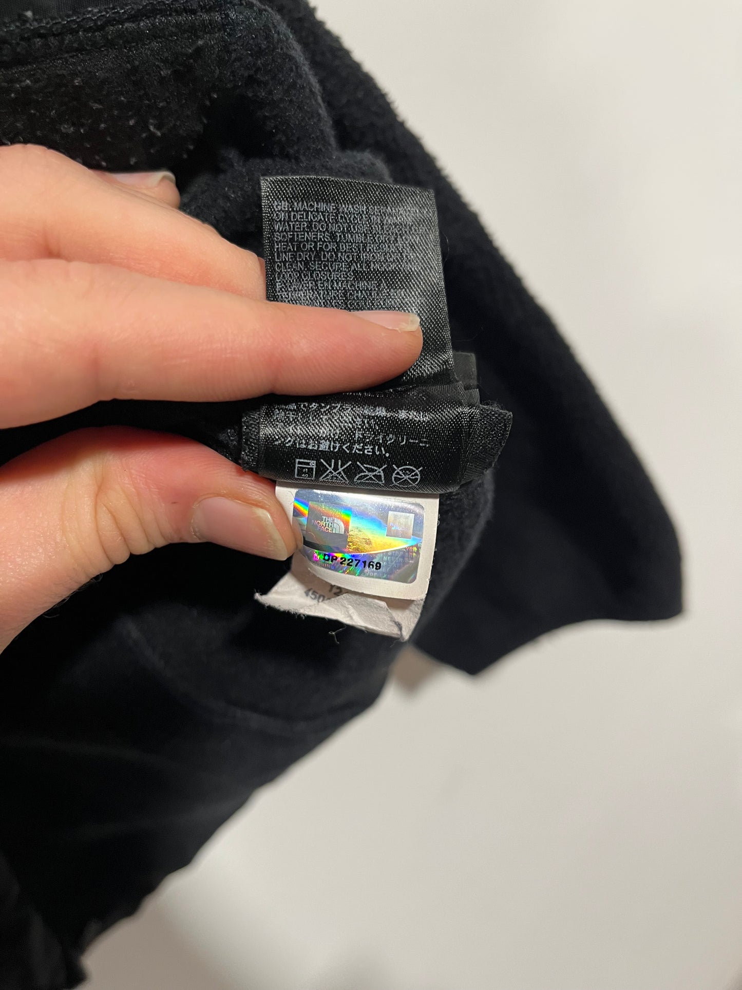 Pile The North face denali fleece Jacket black (G976)