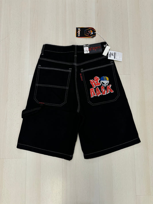 Jorts baggy Hirock con ricamo alieno 👽