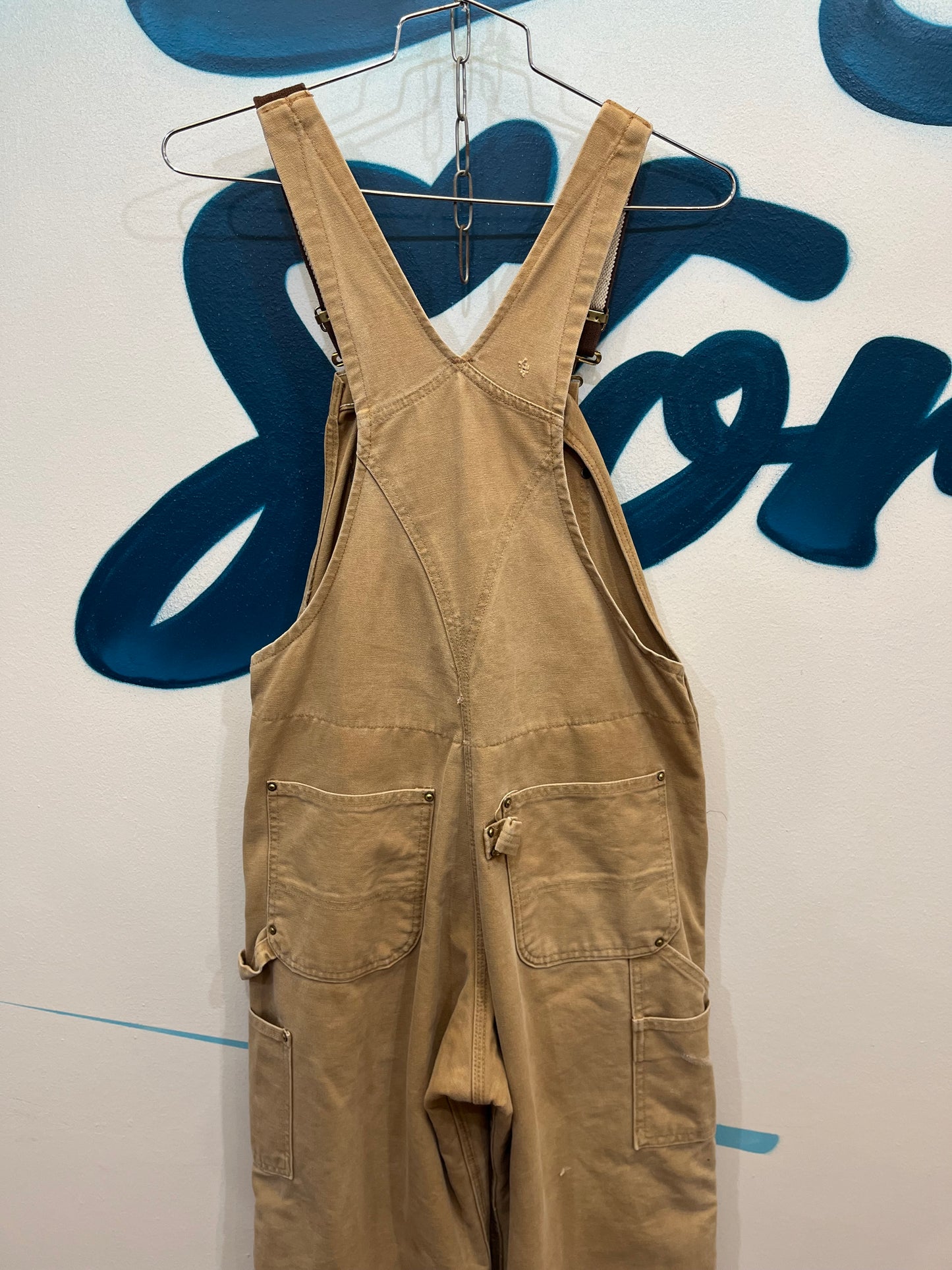 Salopette Carhartt double knee overall (F593)